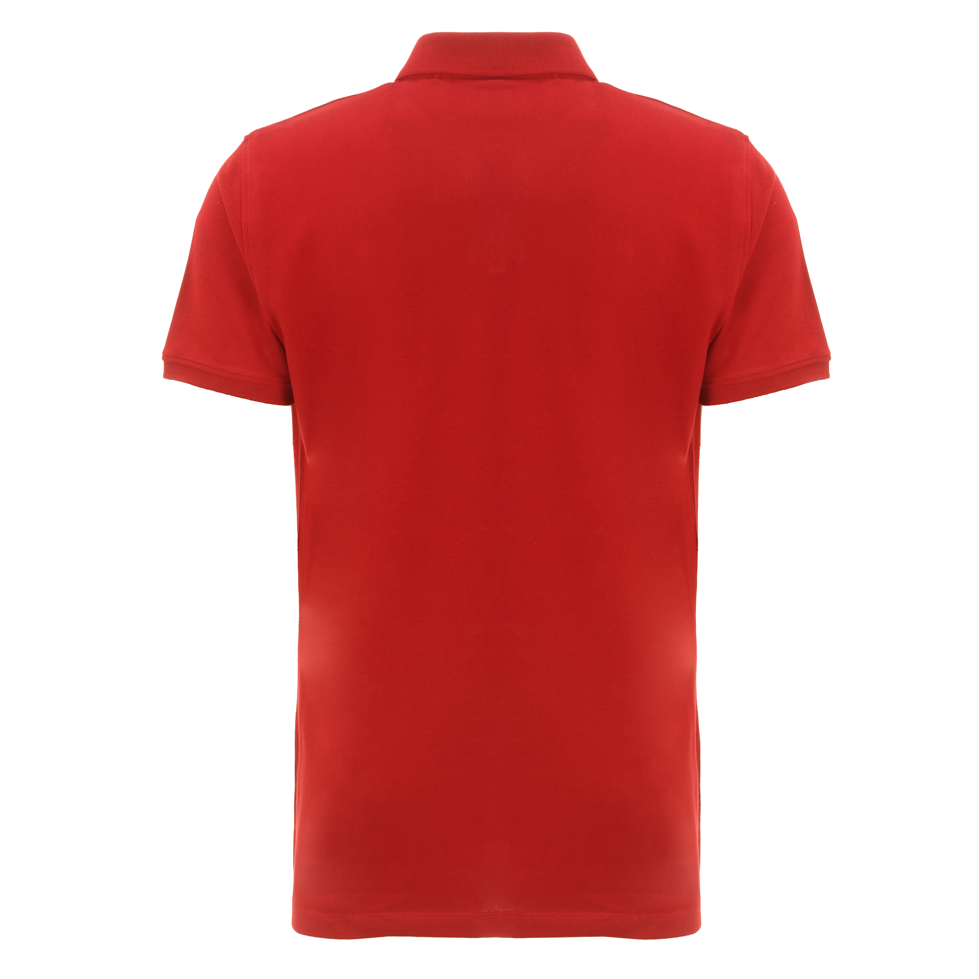 Polo manches courtes maille piquée - Rouge