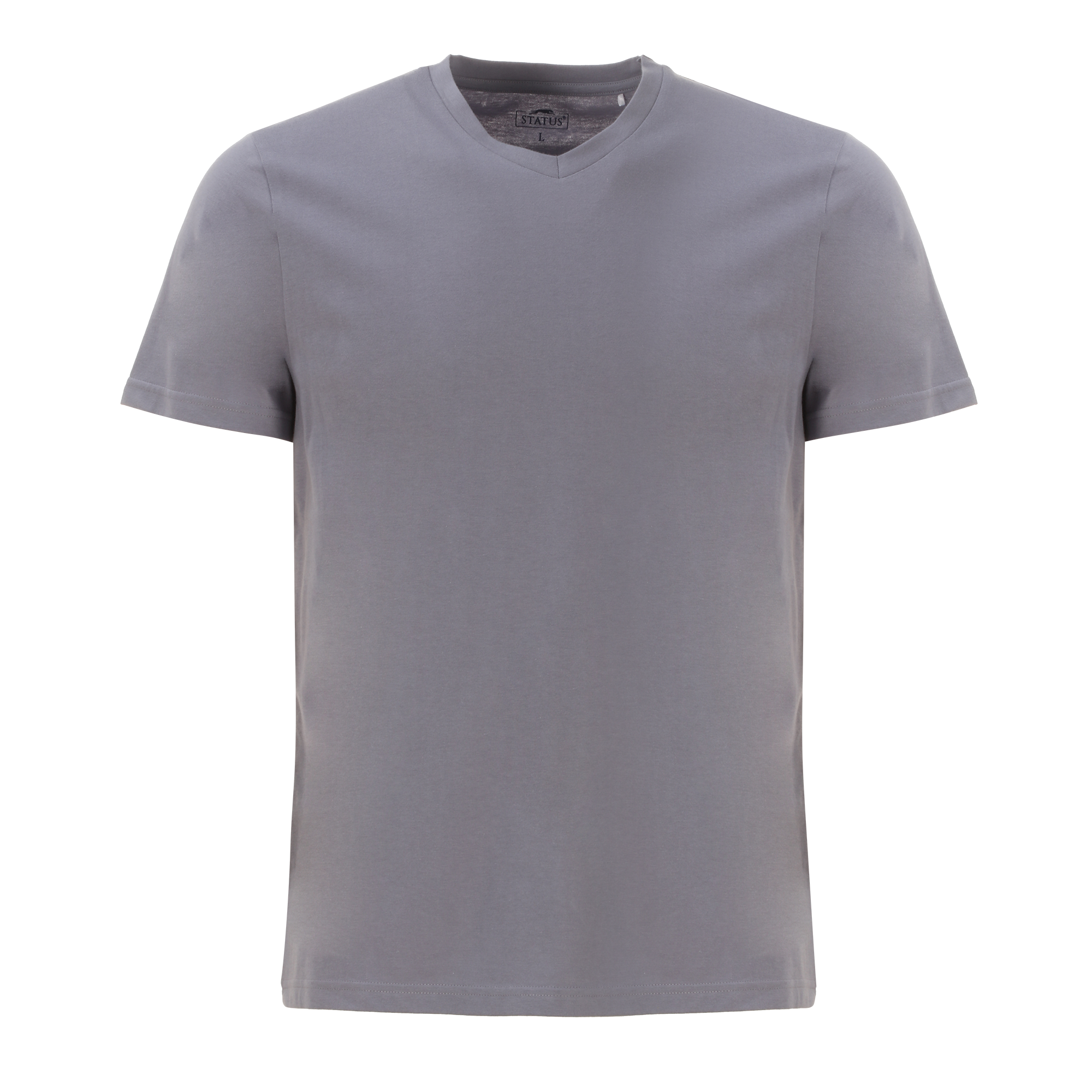 Tee-shirt col V - Kaki