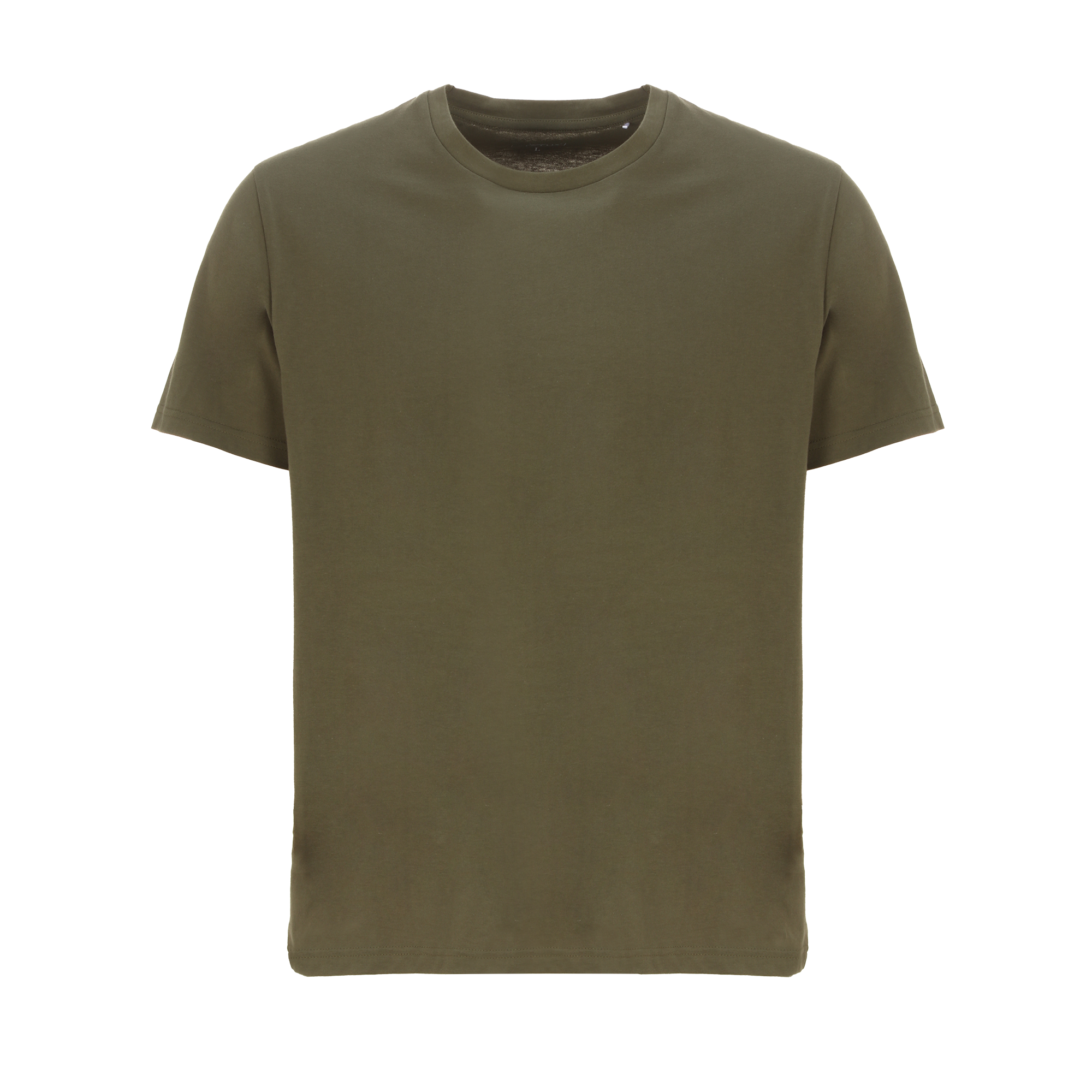 Tee-shirt col rond - Kaki