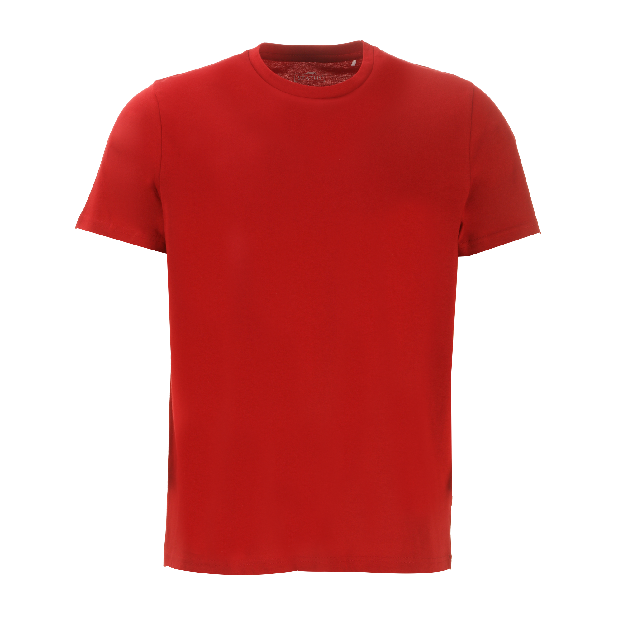 Tee-shirt col rond - Rouge