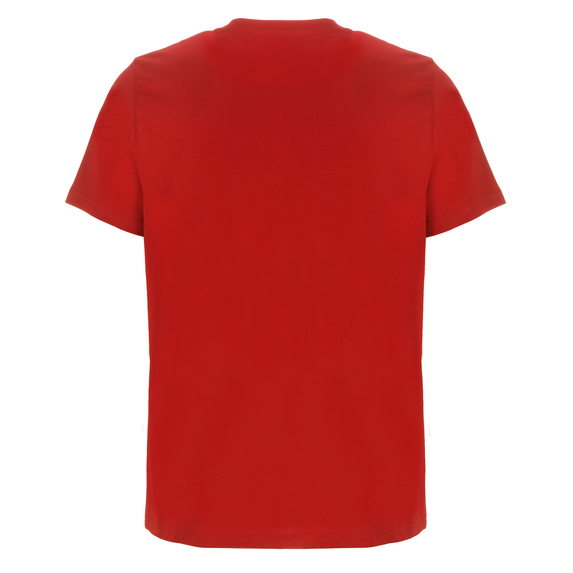Tee-shirt col rond - Rouge