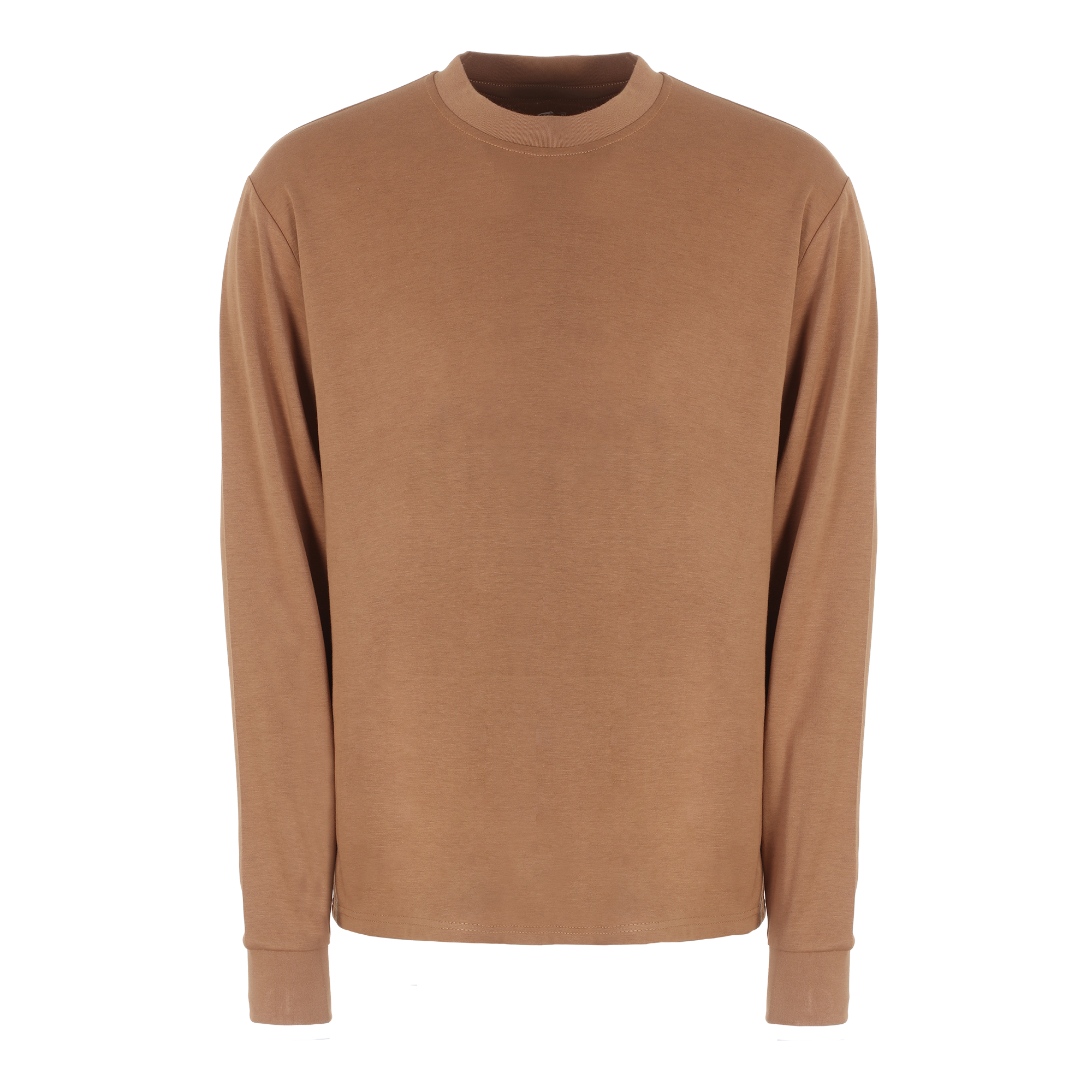 Tee-shirt manches longues  - Marron