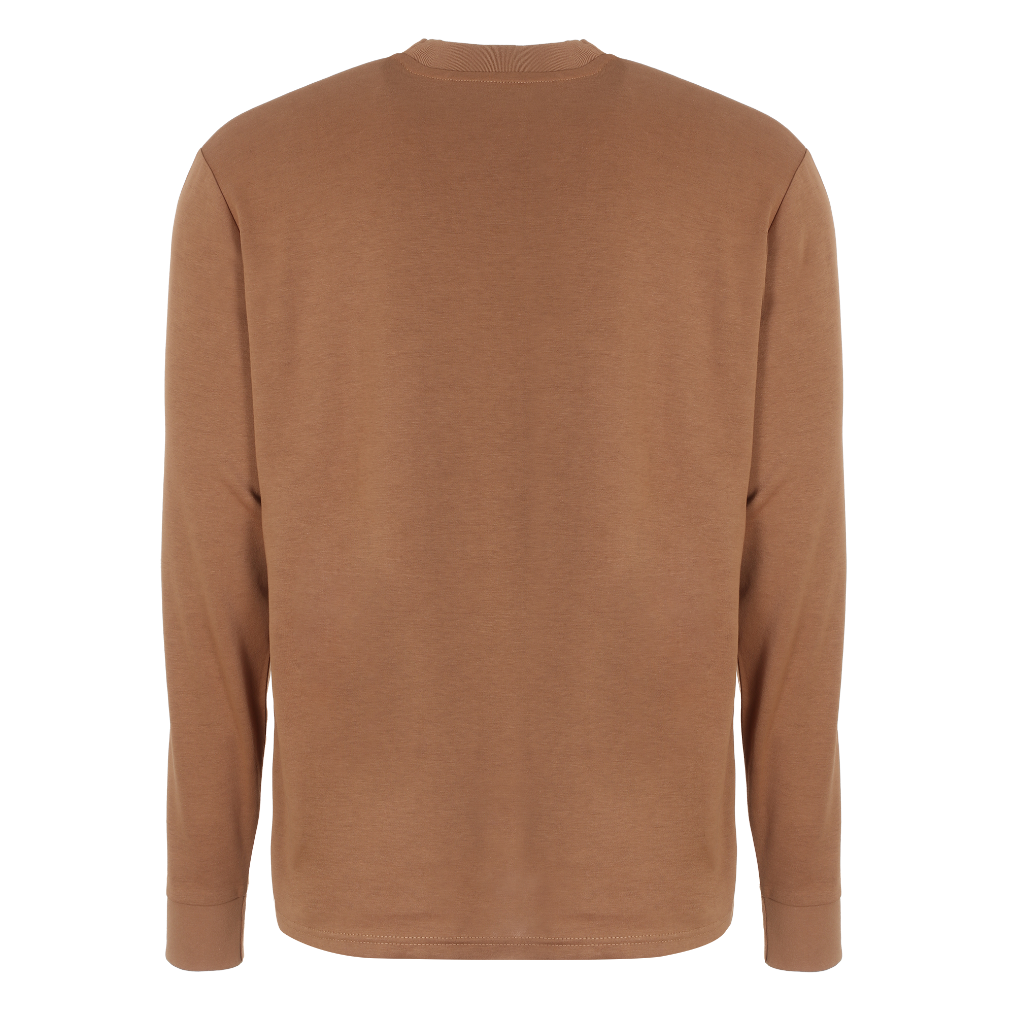 Tee-shirt manches longues  - Marron