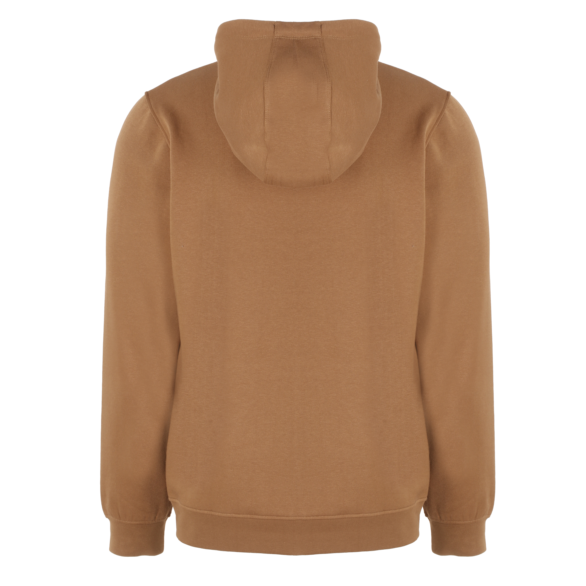 Sweat zippé à capuche  - Beige