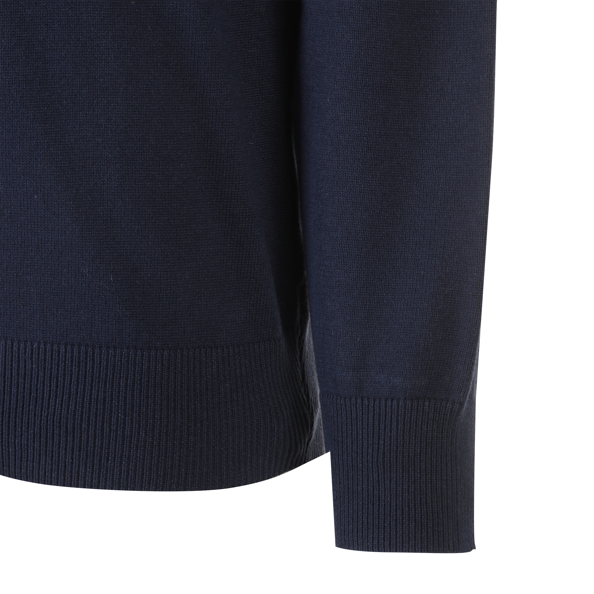 Pull col rond  - Bleu foncé
