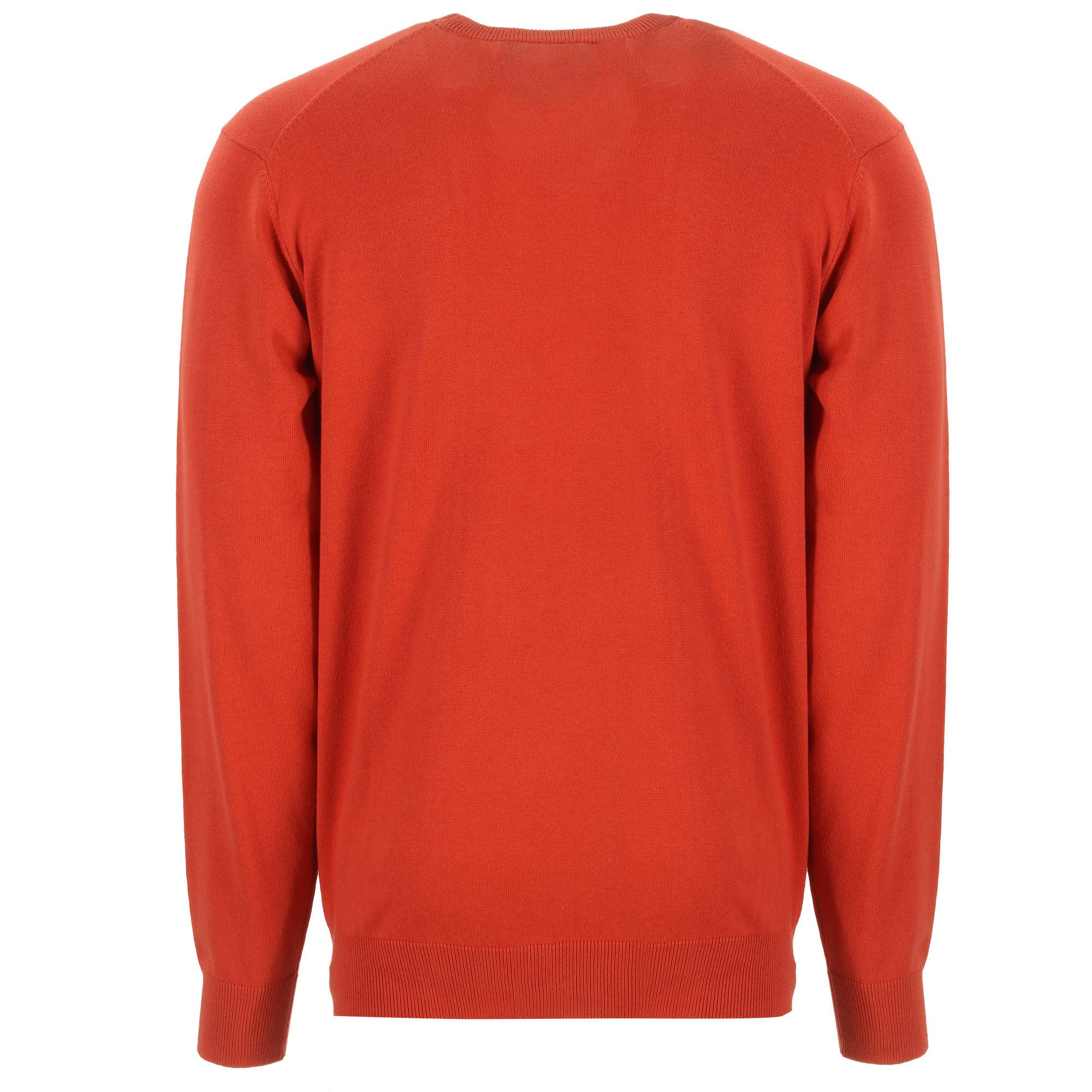 Pull col rond  - Orange