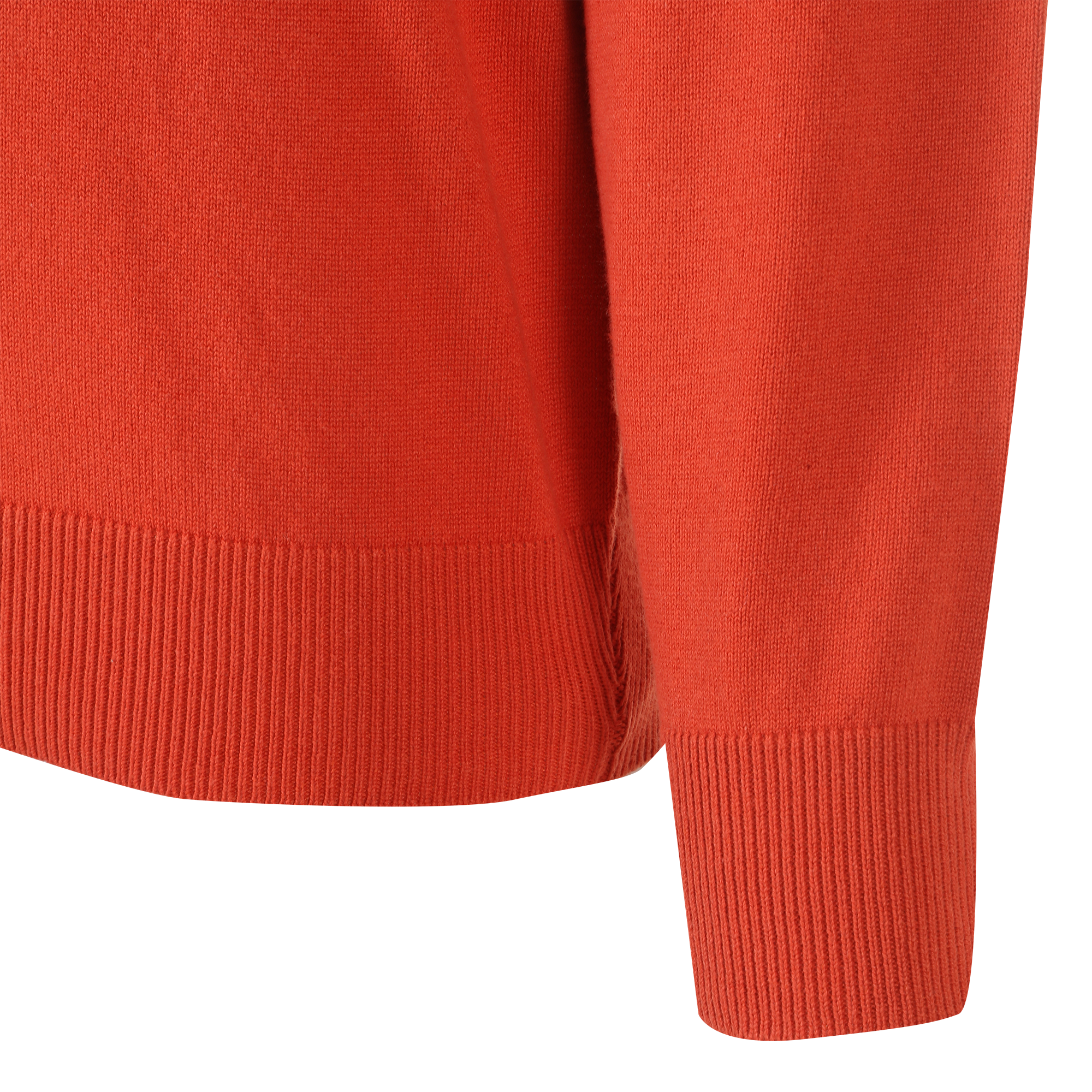 Pull col rond  - Orange