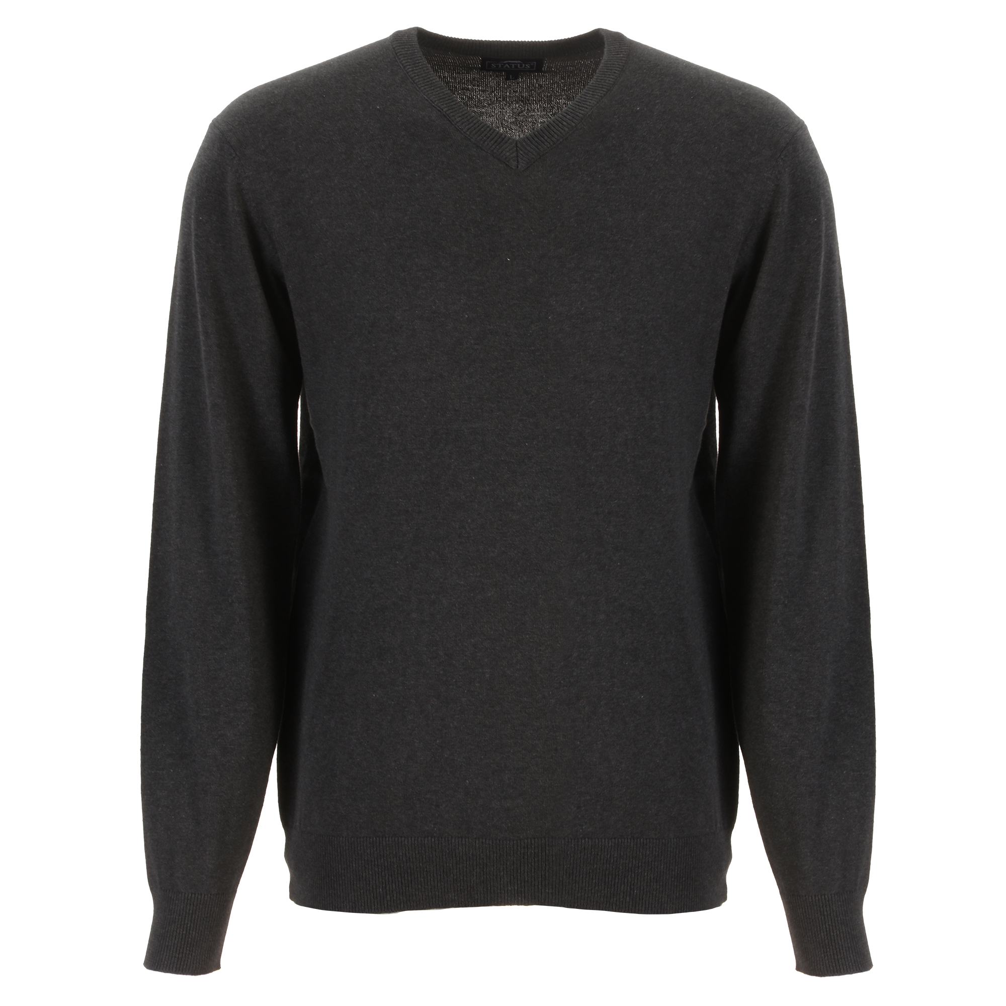 Pull col V  - Noir
