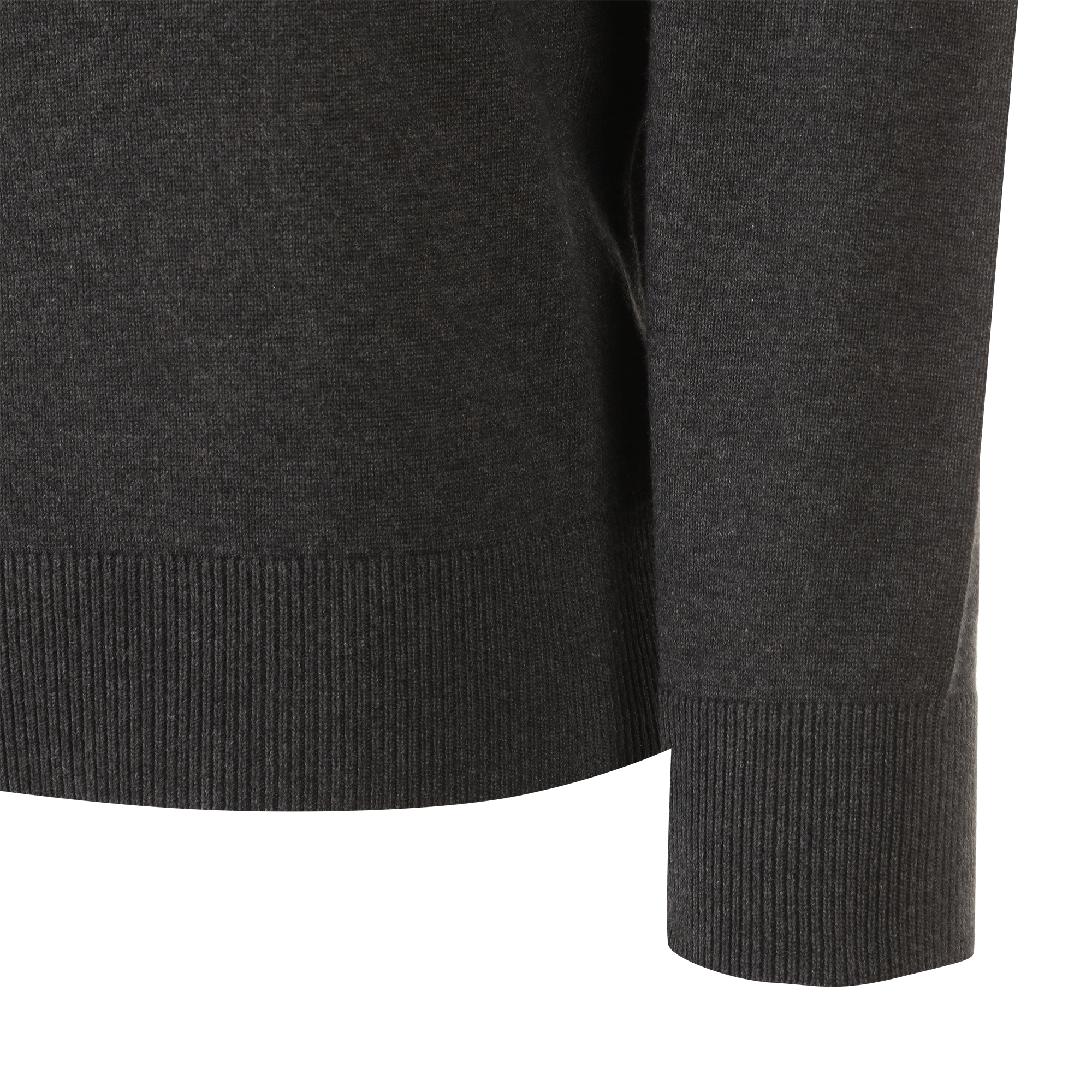 Pull col V  - Gris