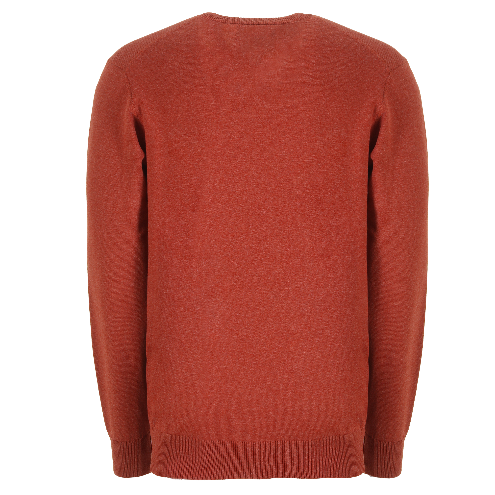 Pull col V - Rouge