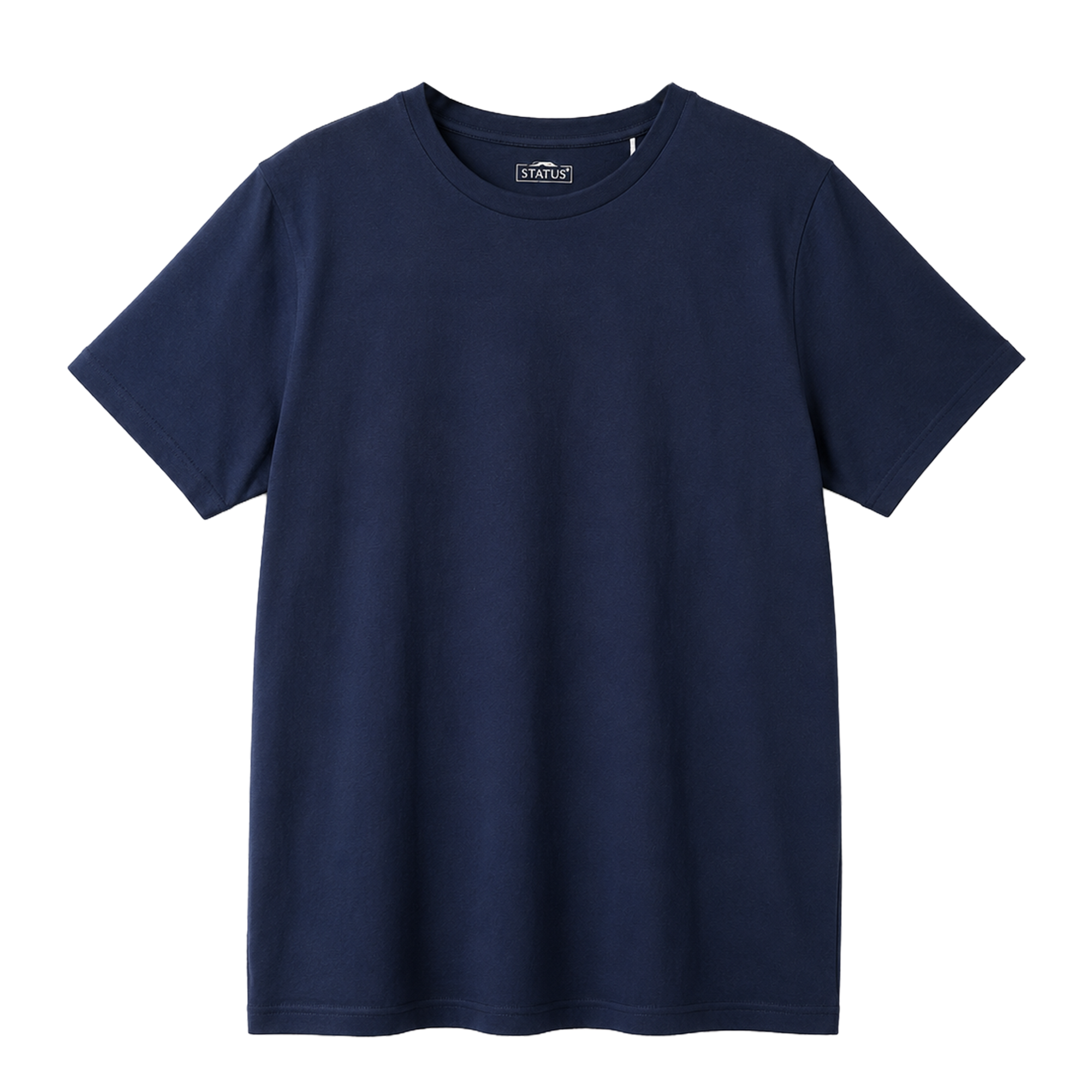 Tee shirt col rond - Bleu foncé