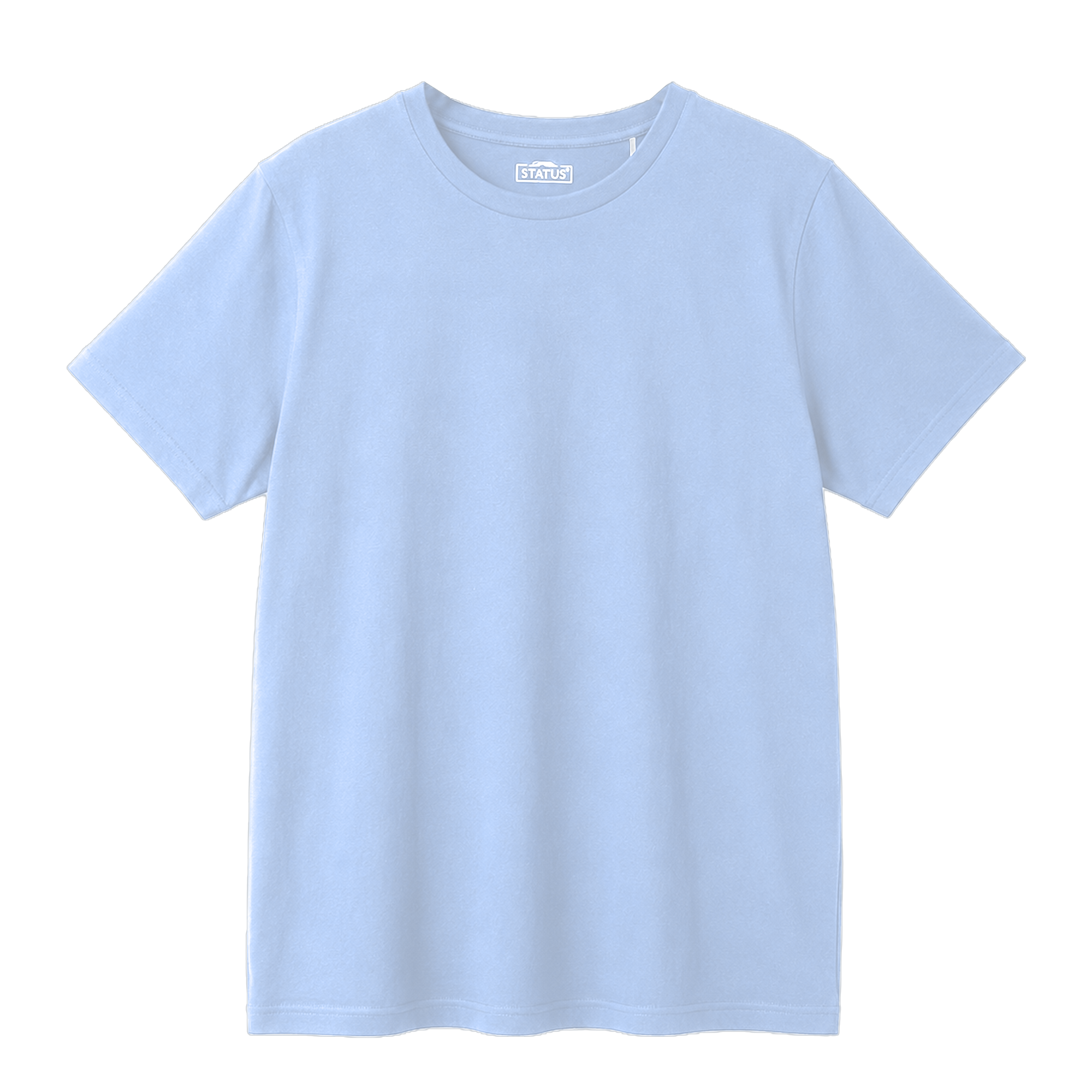 Tee shirt col rond - Bleu