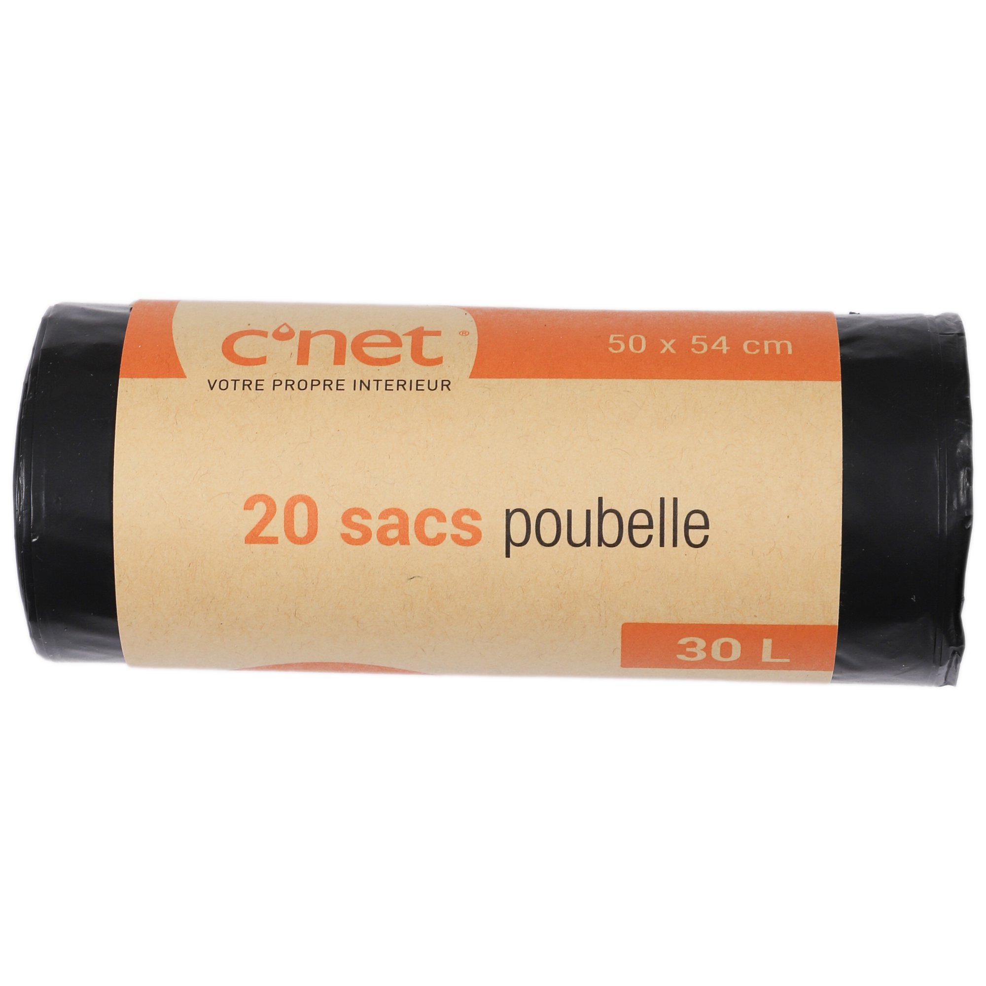 20 sacs poubelle 30L liens