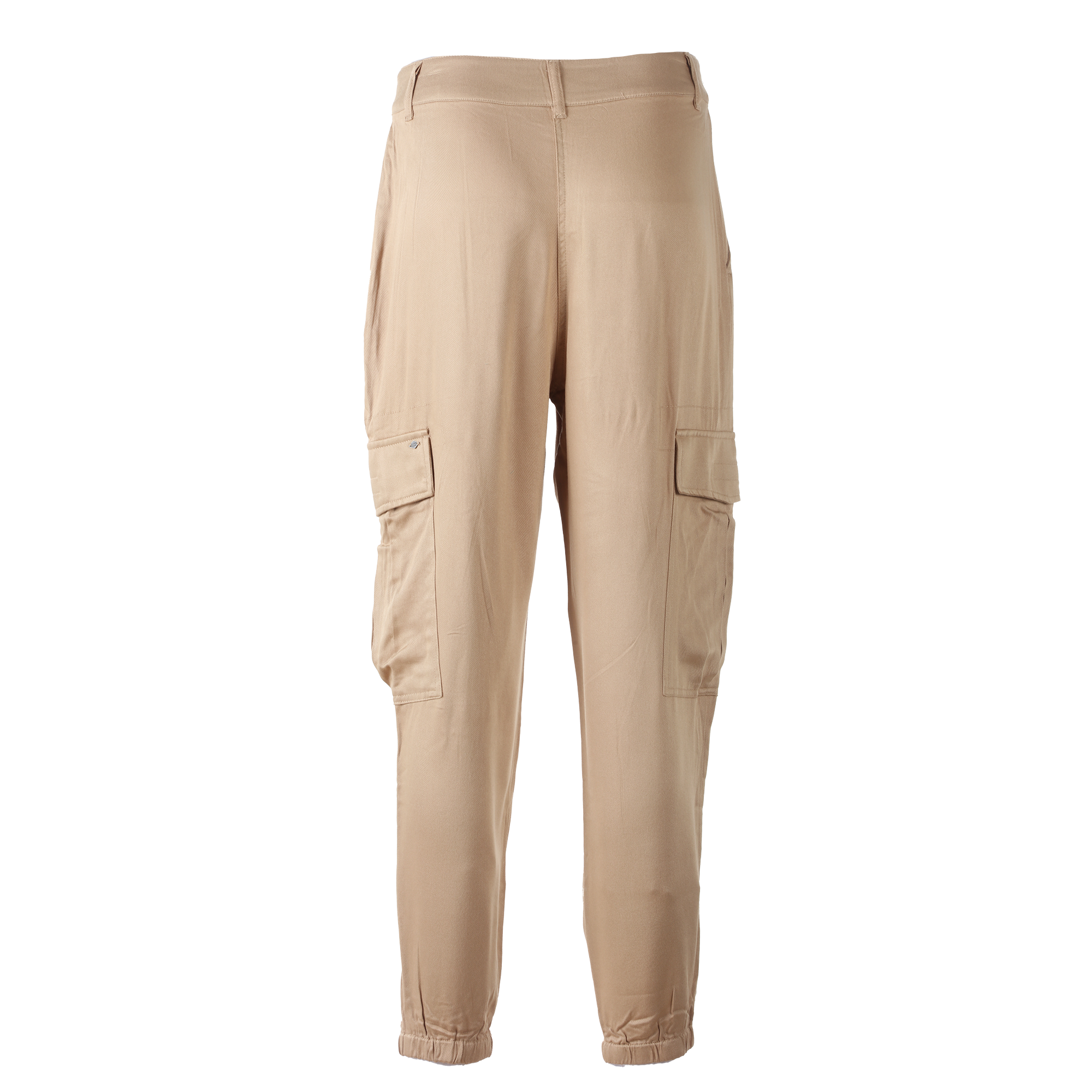 Pantalon cargo fluide  - Beige