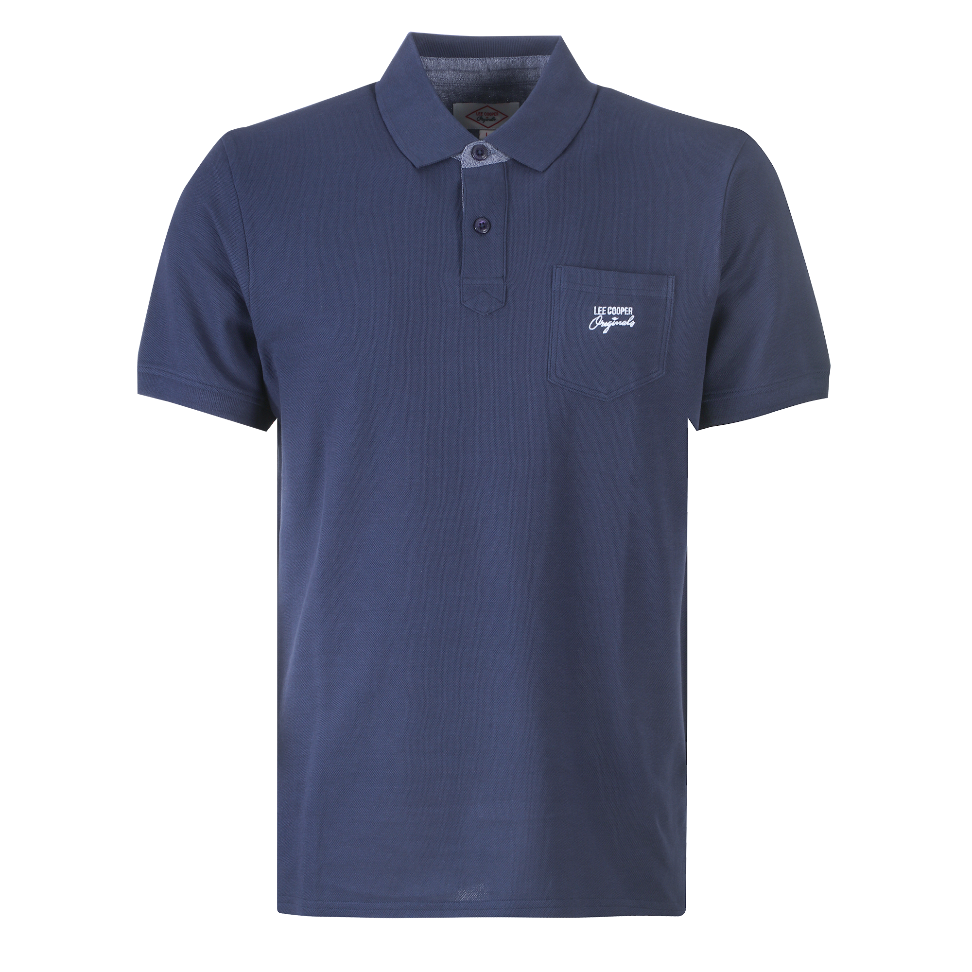 Polo manches courtes - Bleu foncé