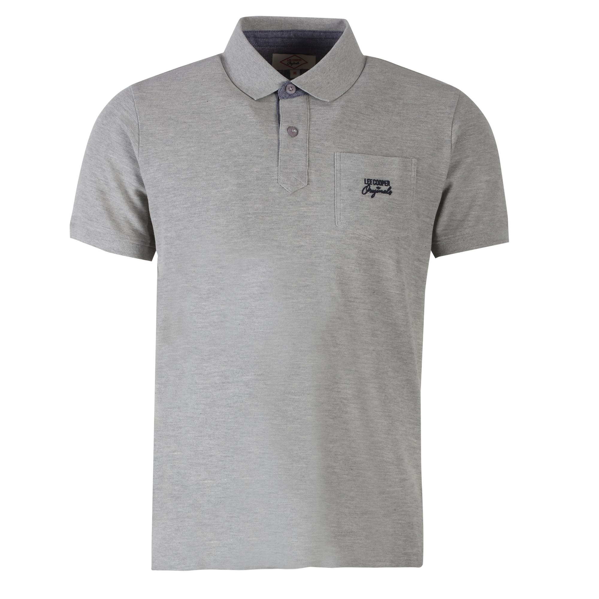 Polo manches courtes - Gris