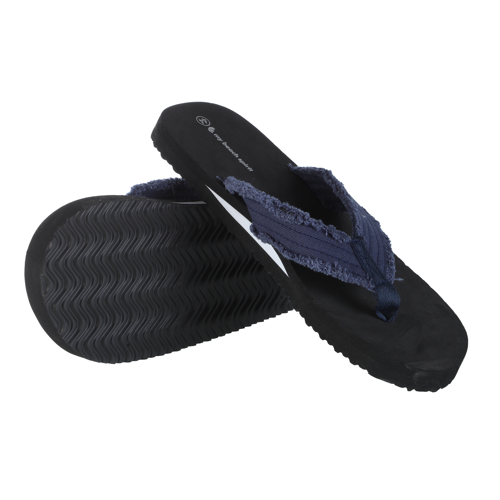 Tongs effet bois