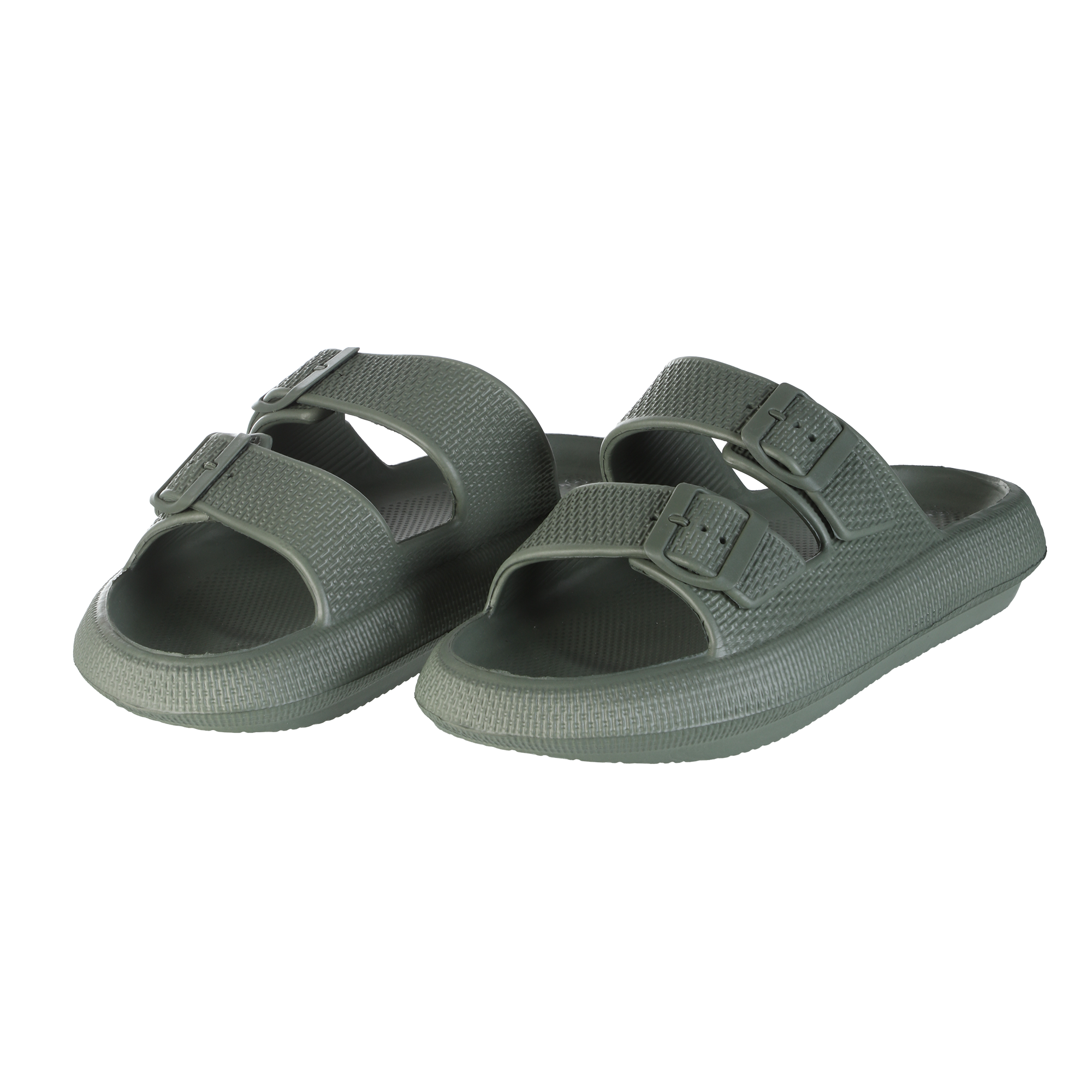 Mules en plastique 2 boucles