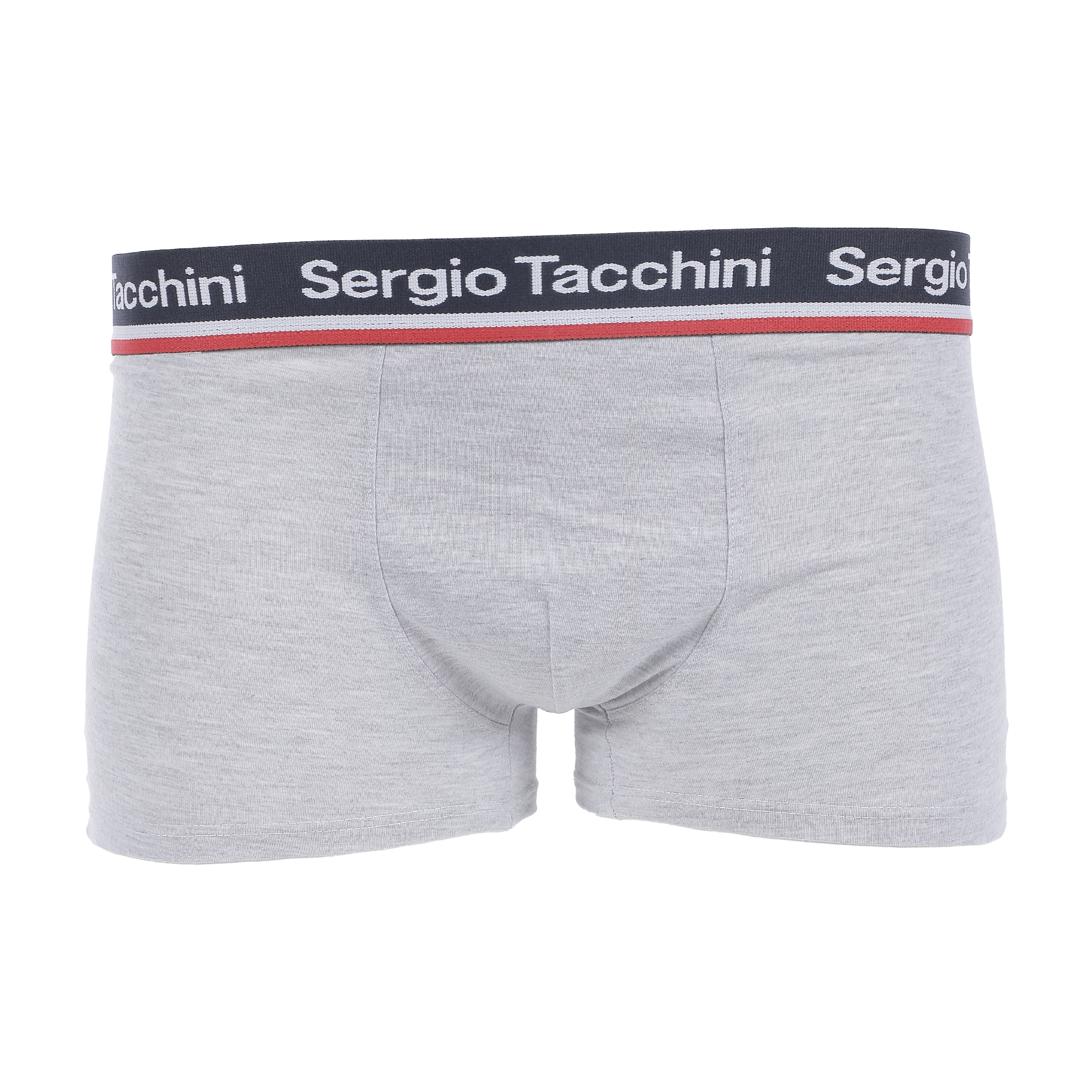 4 boxers en coton uni - Multicolore