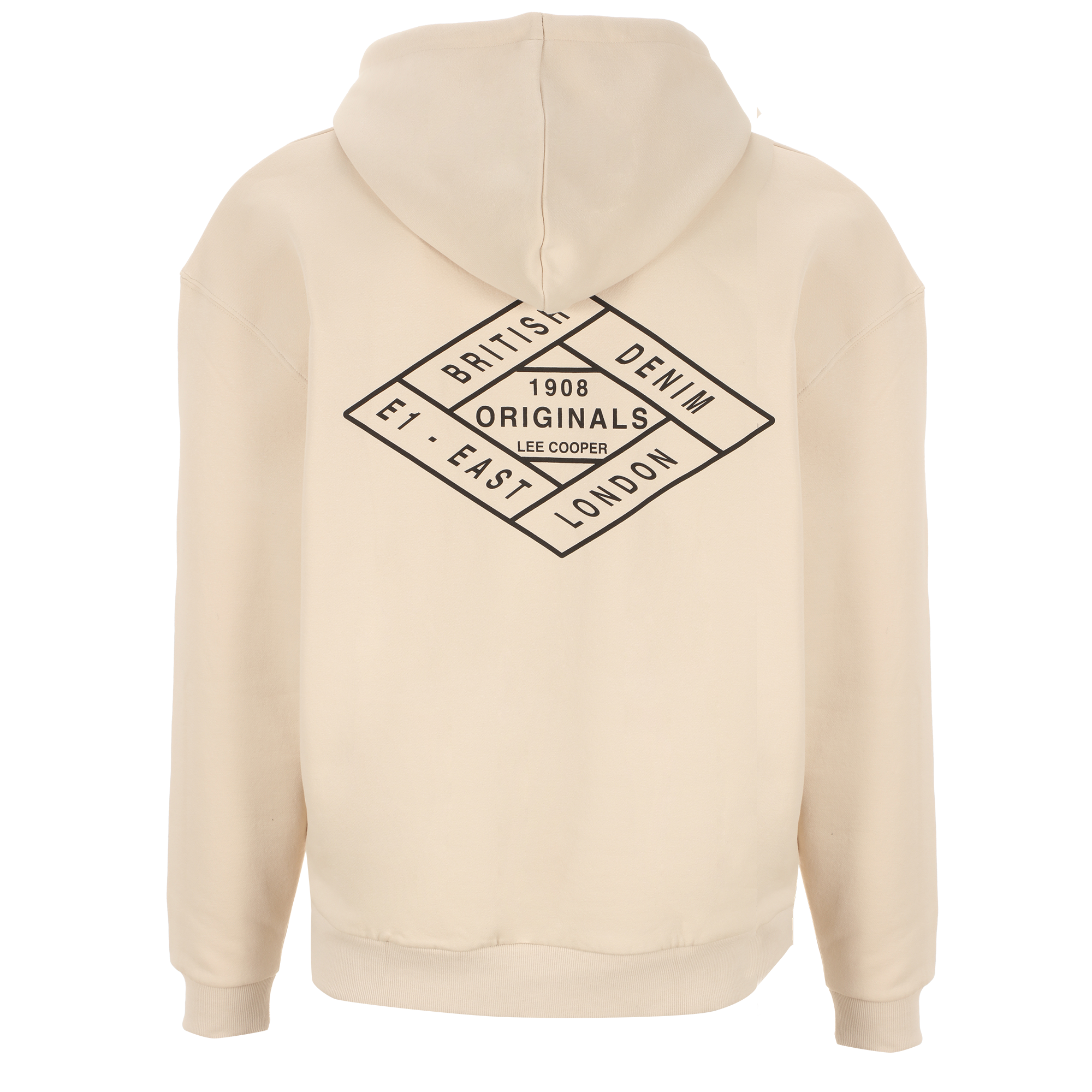 Sweat à capuche beige - Beige