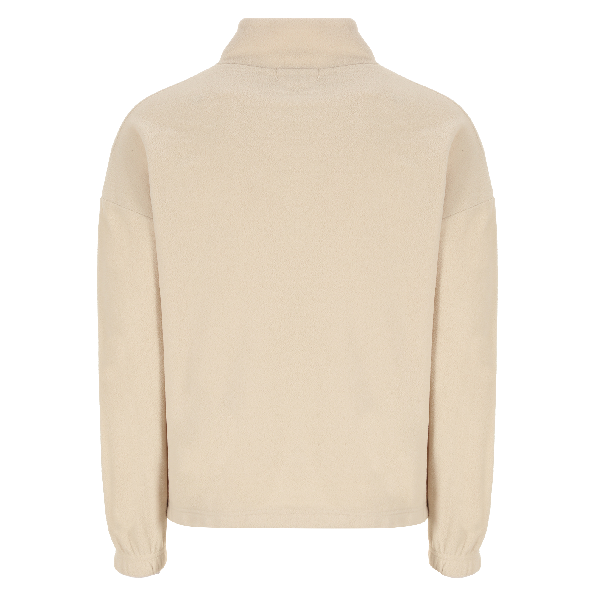 Pull polaire col camionneur beige - Beige