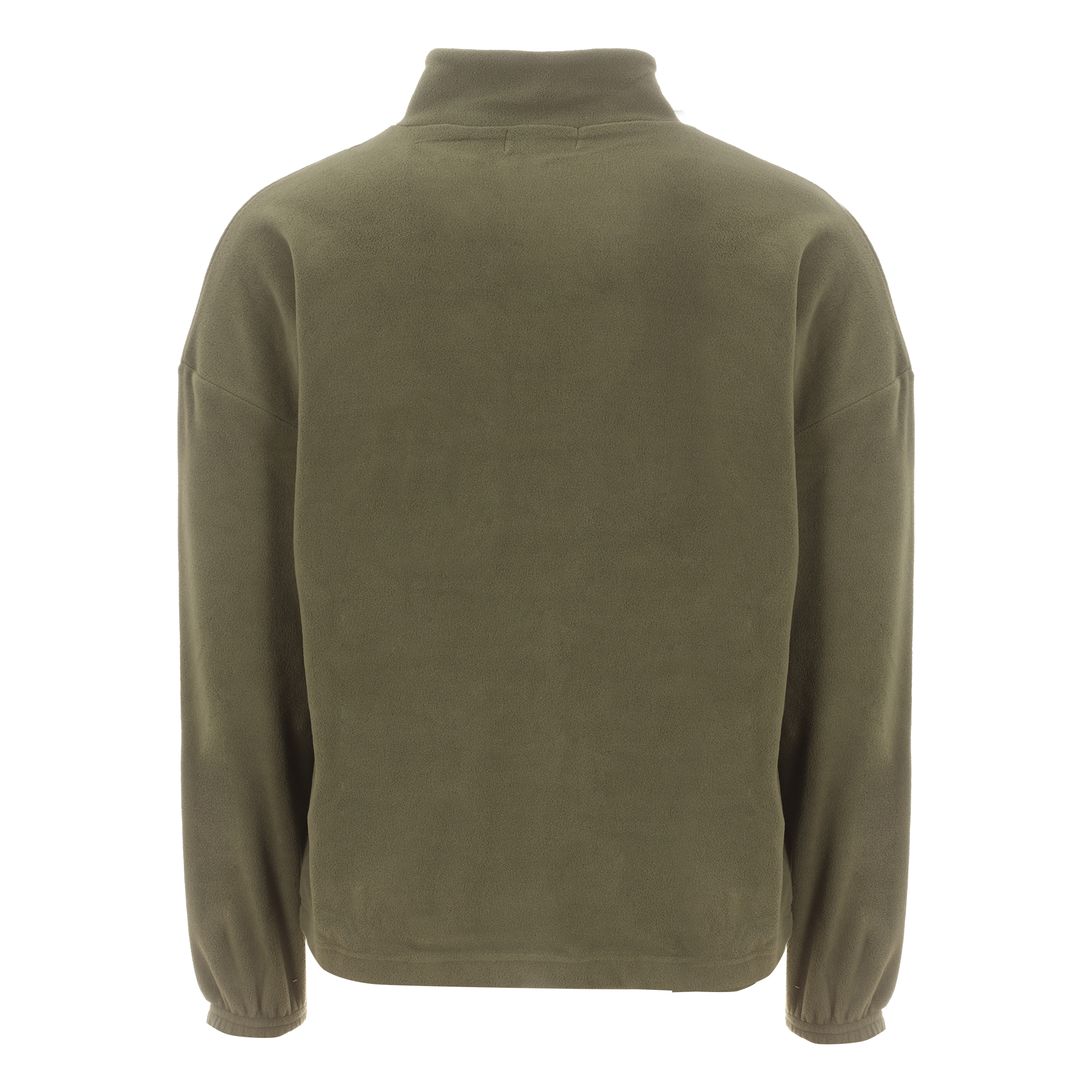 Pull polaire col camionneur kaki - Kaki
