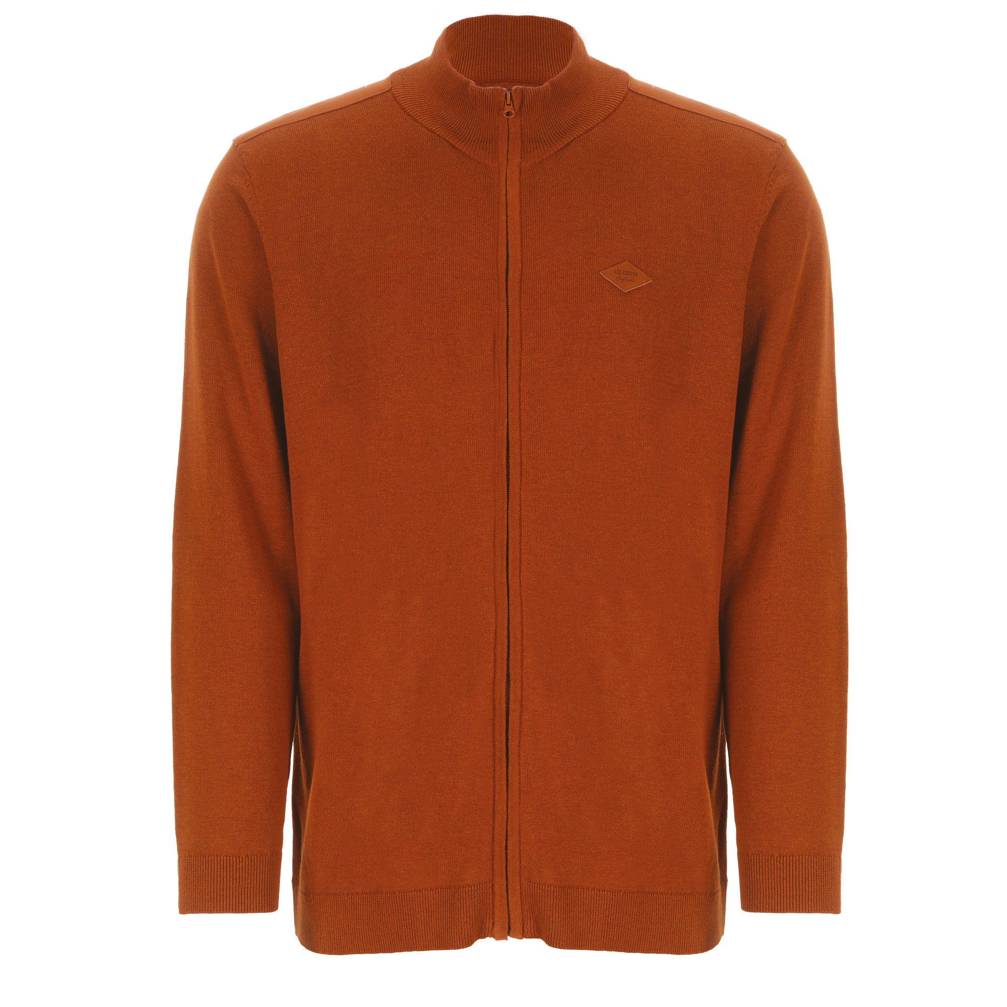 Gilet zippé camel - Marron