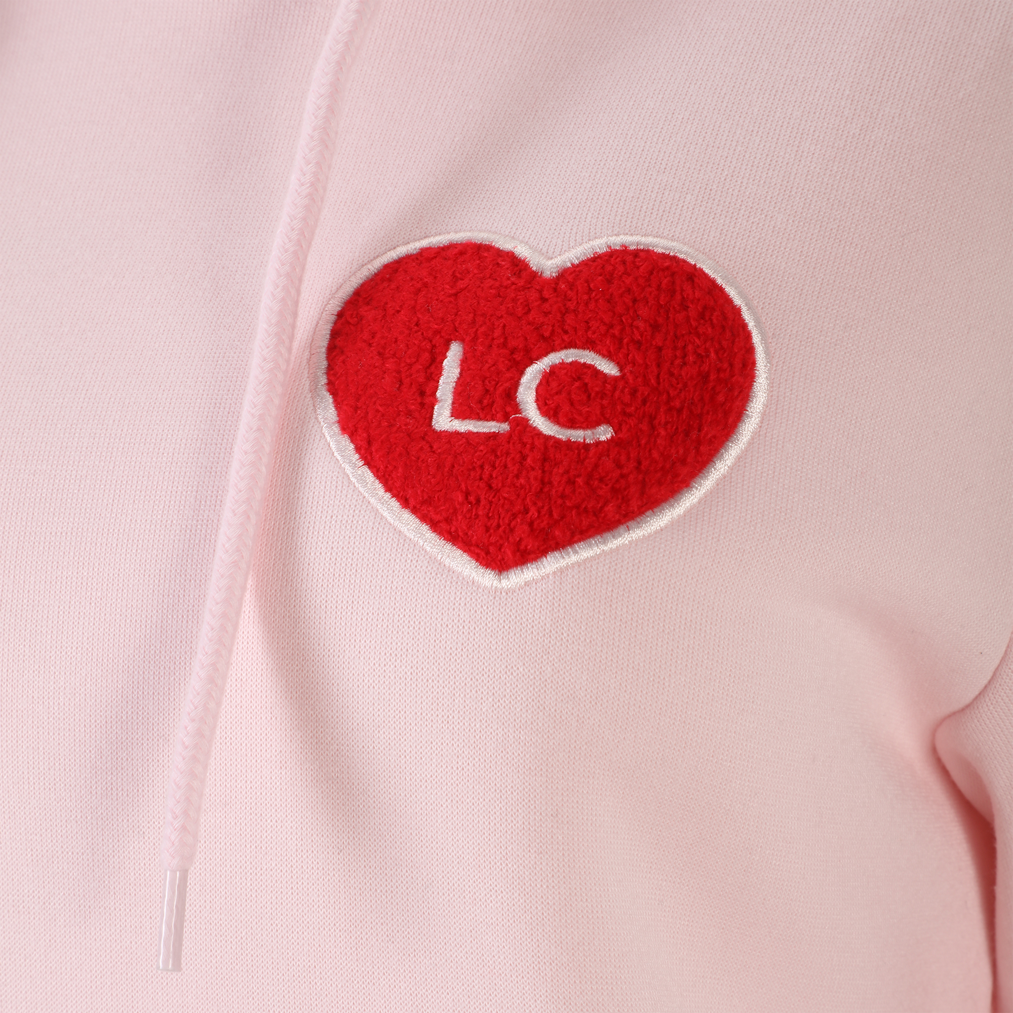 Sweat à capuche cœur