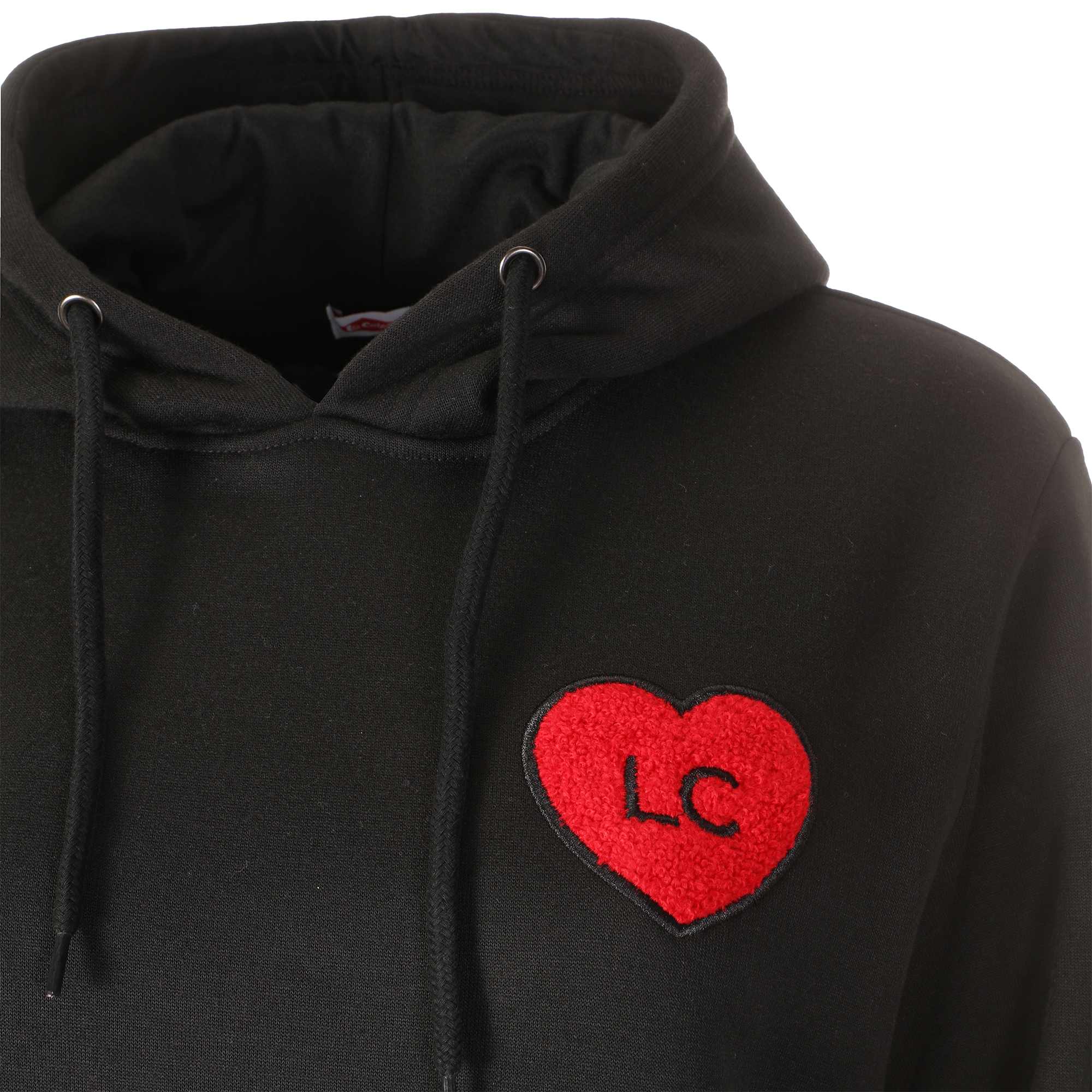 Sweat à capuche cœur