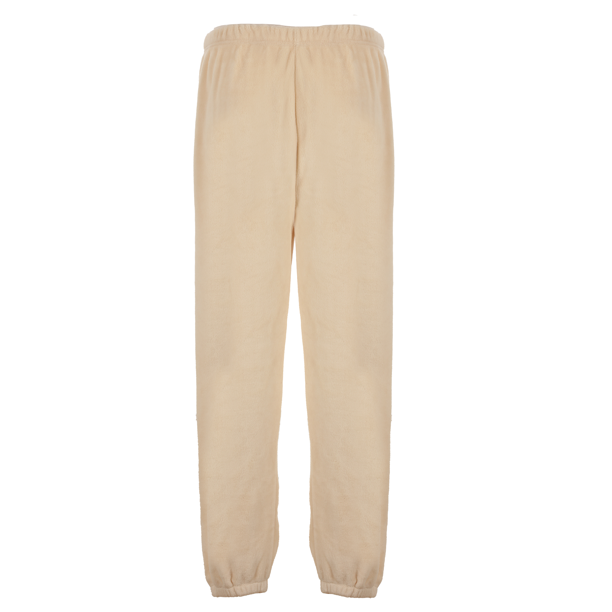 Pyjama long coral fleece - Beige