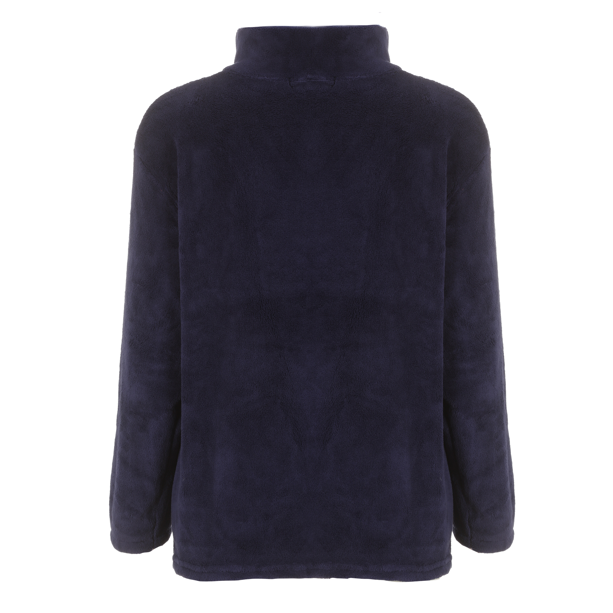 Pyjama long coral fleece - Bleu foncé