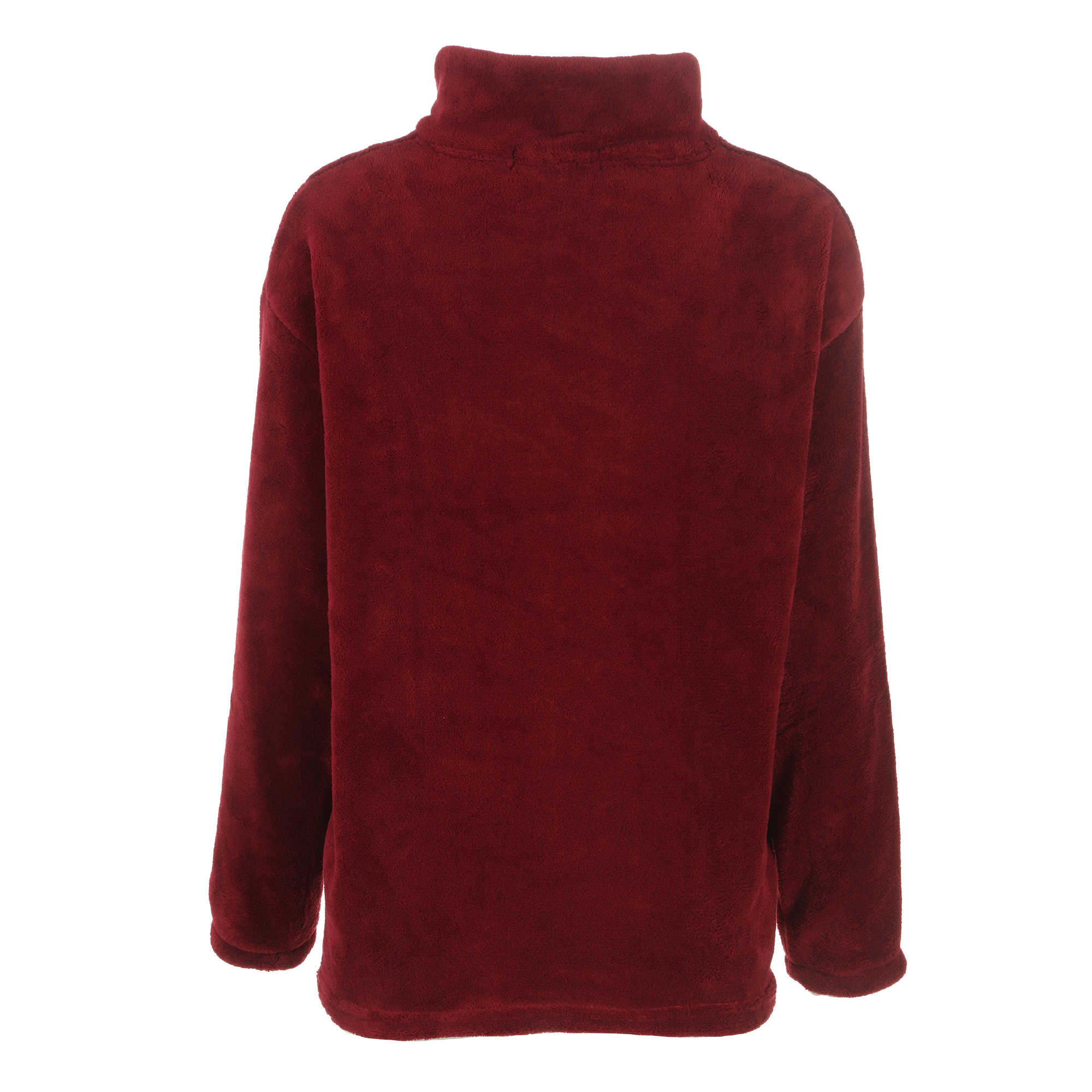 Pyjama long coral fleece - Rouge