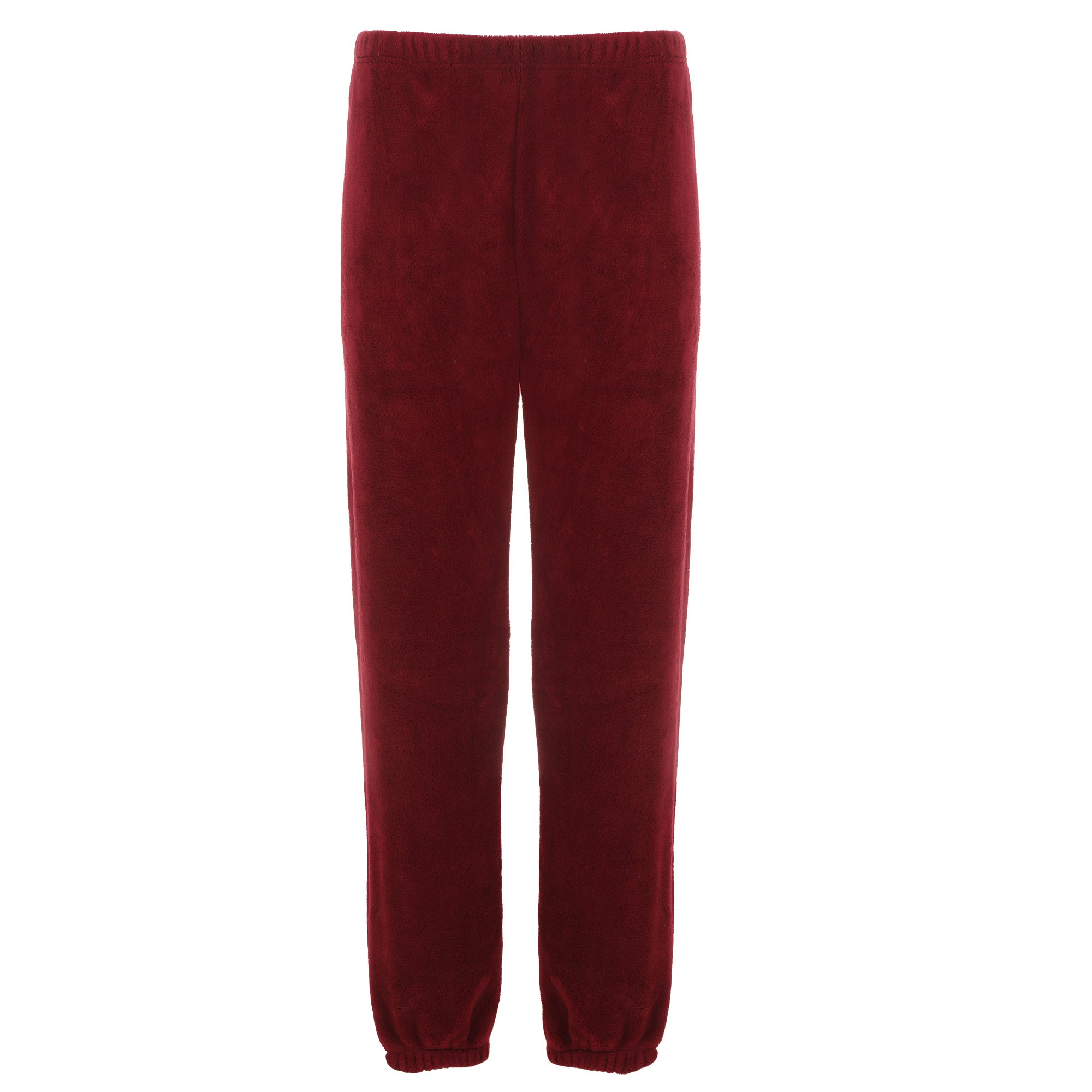 Pyjama long coral fleece - Rouge