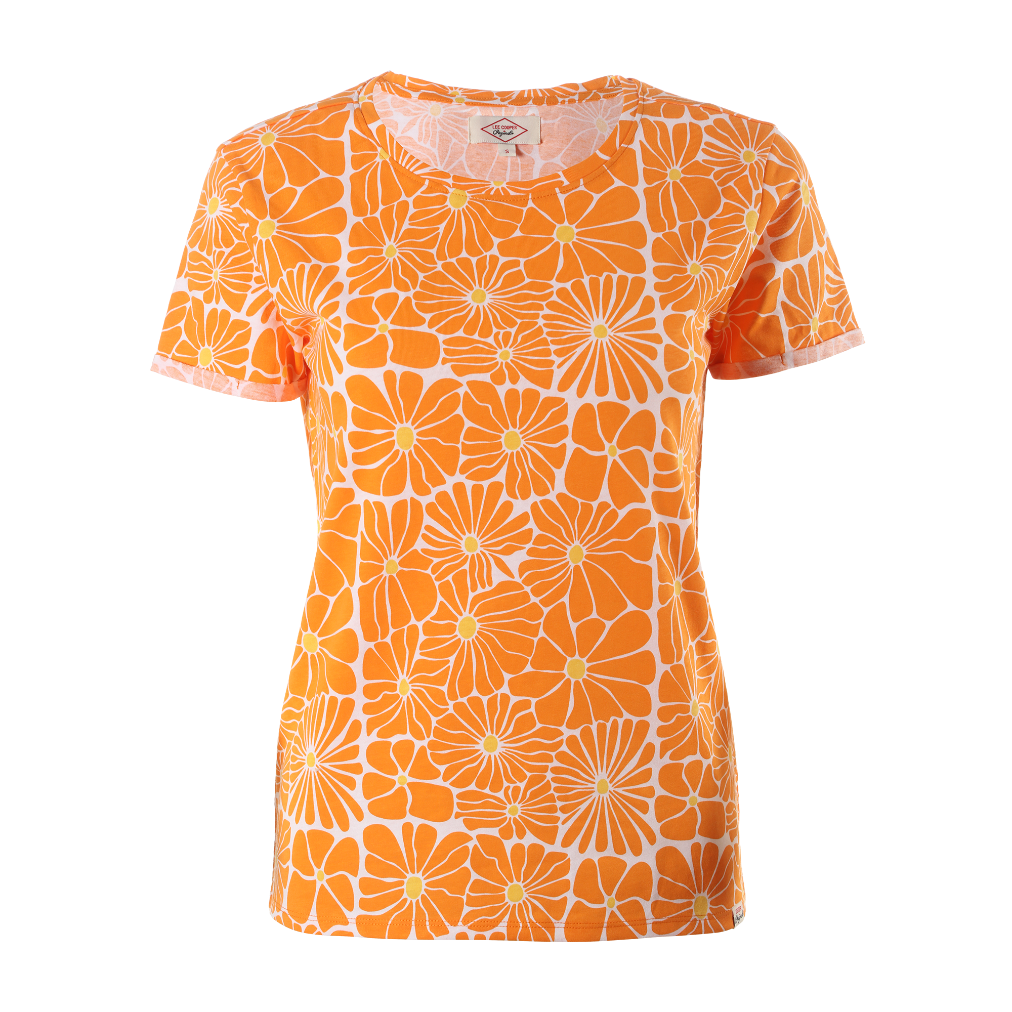 Tee shirt manche courte  - Orange