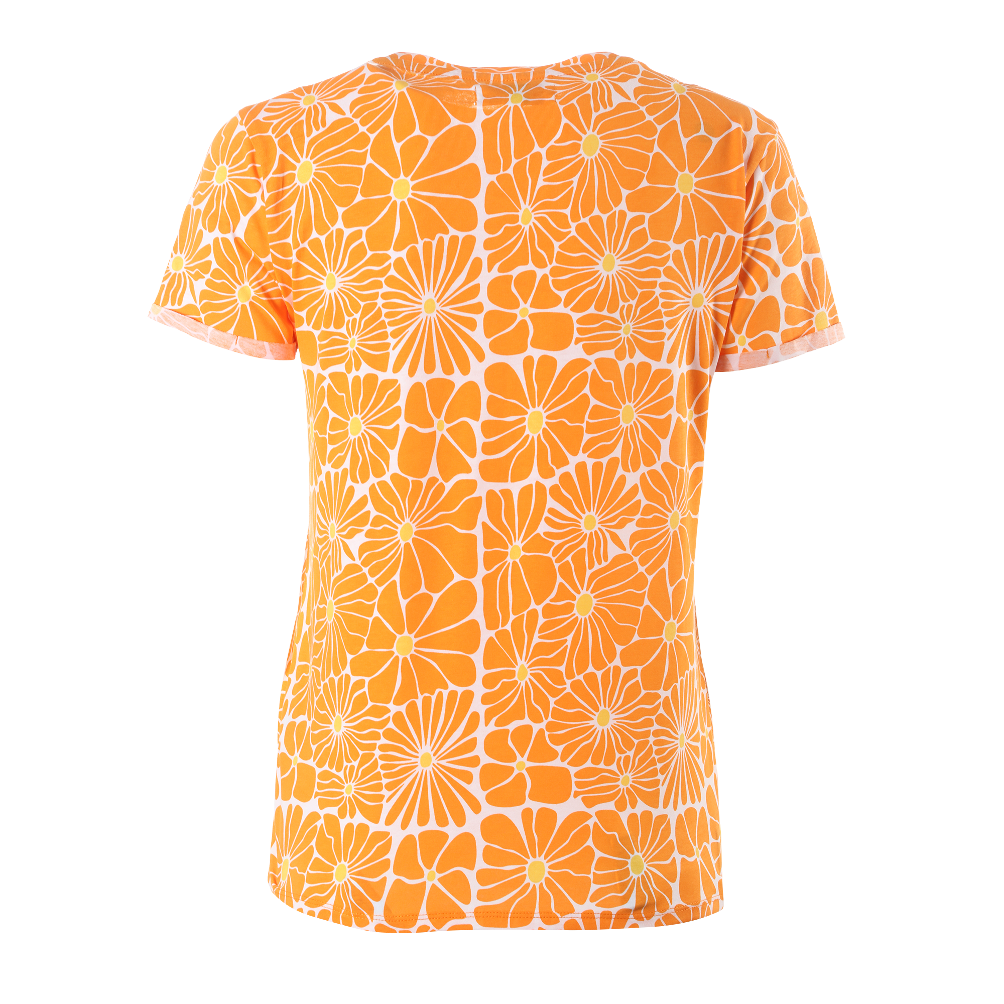 Tee shirt manche courte  - Orange