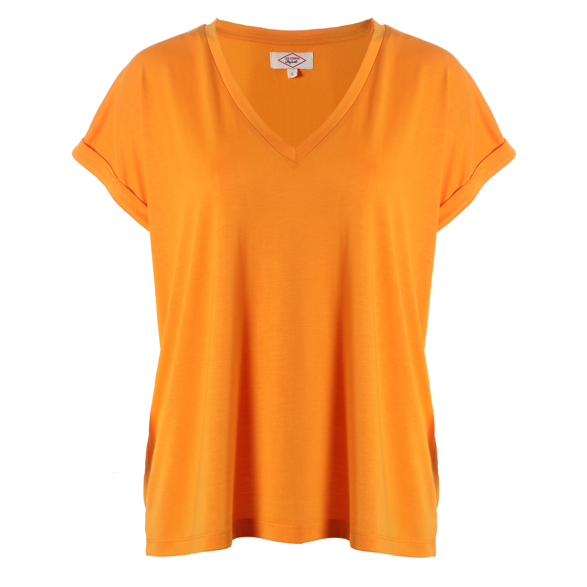 Tee shirt manche courte fluide - Orange