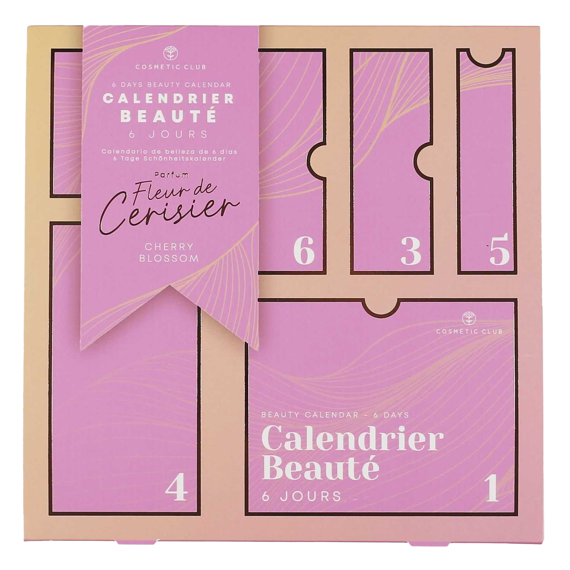 Calendrier beauté 6 jours Femme