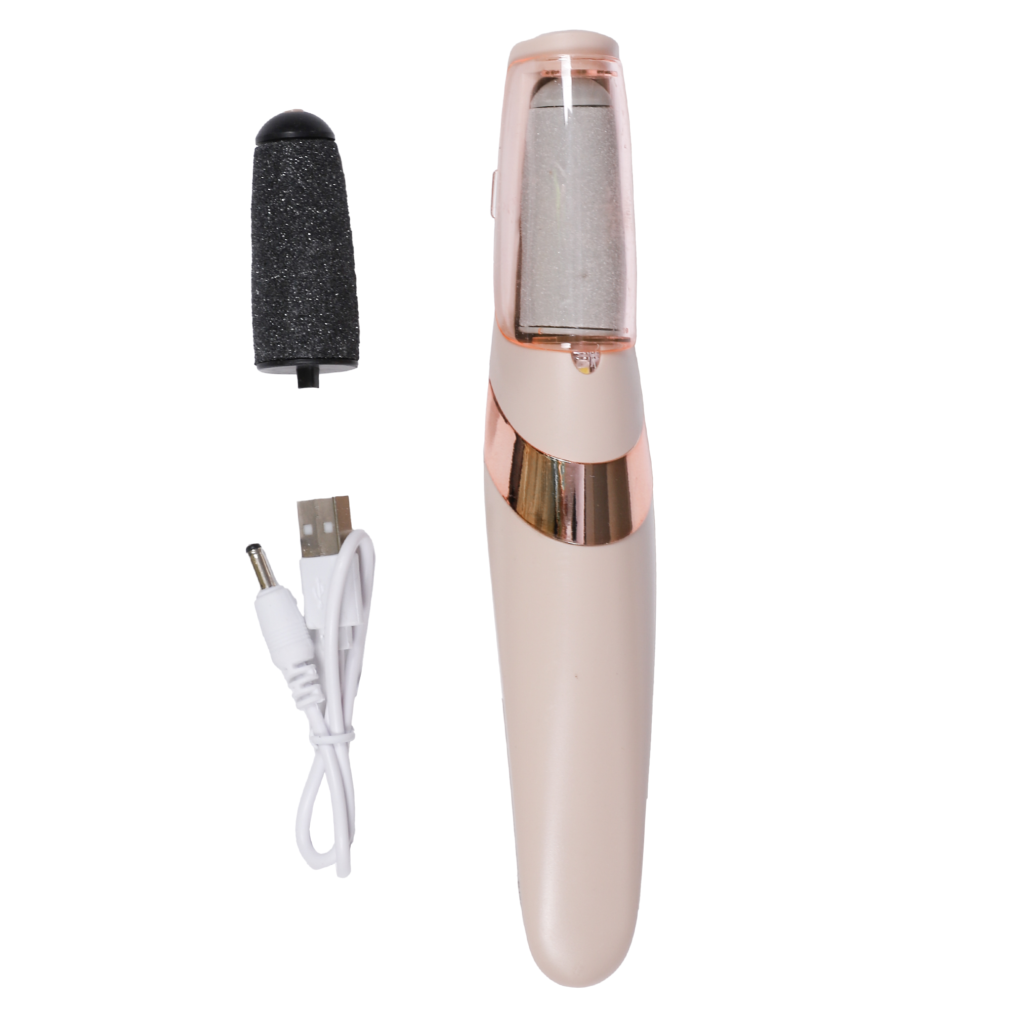 Rouleau exfoliant râpe électrique pédicure anti callosité USB