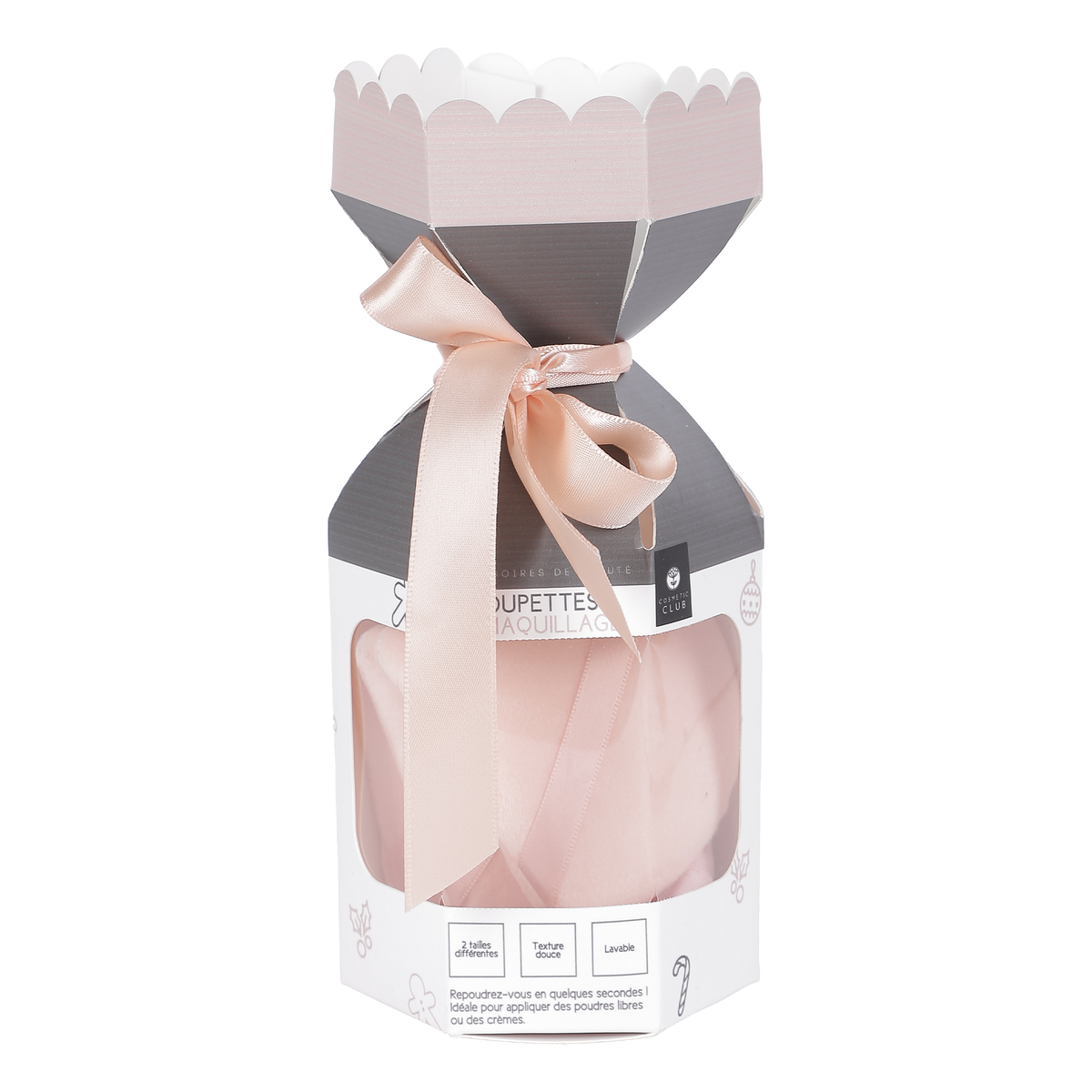 Coffret 6 houpettes à poudre