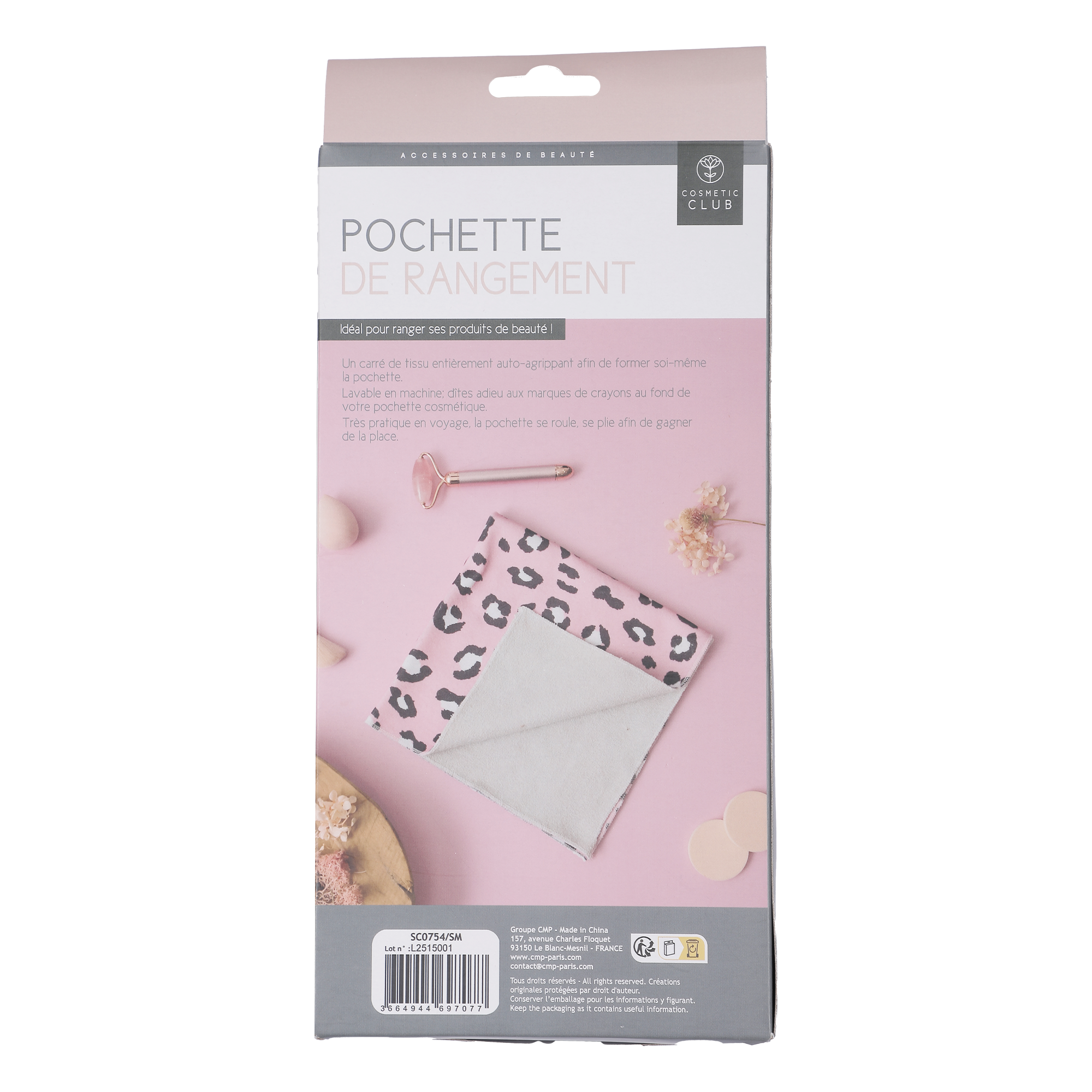 Pochette de rangement cosmétique très grand modèle