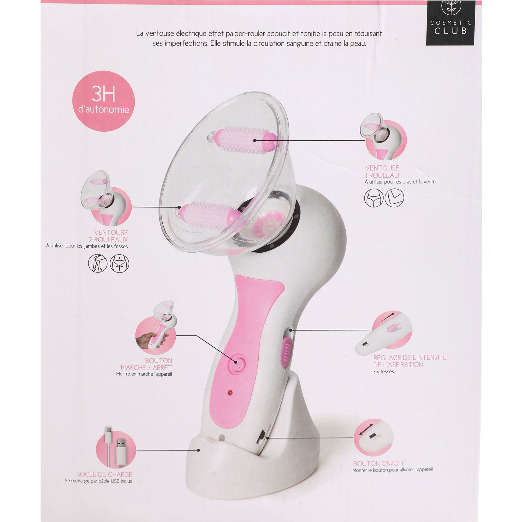 Appareil à massages anti-cellulite