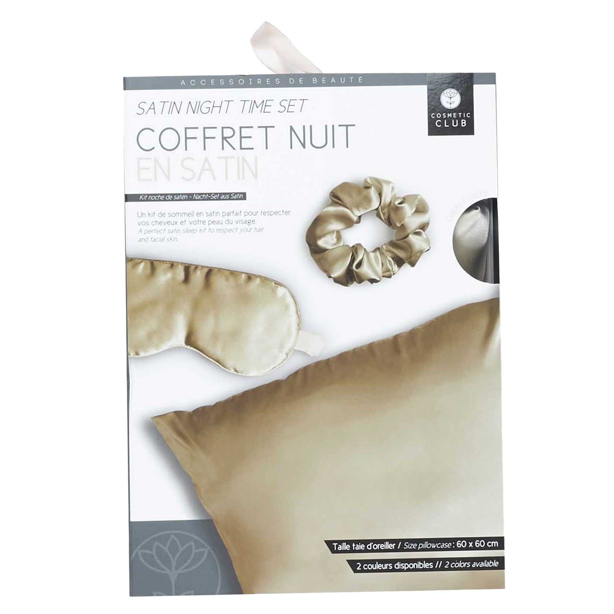 Coffret nuit 3 accessoires Satin