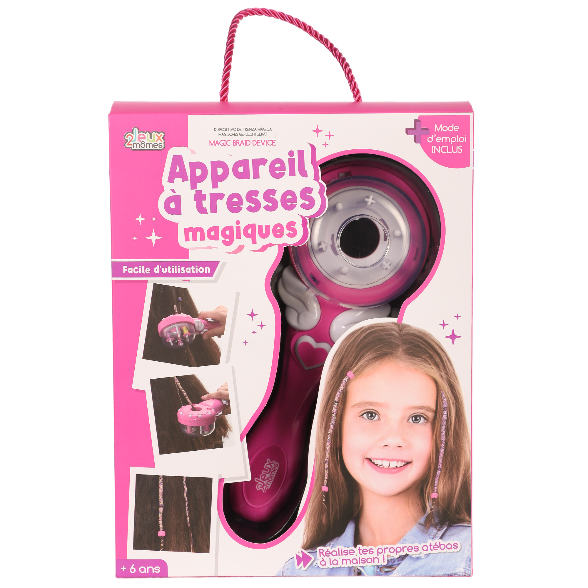 Appareil à tresses magique