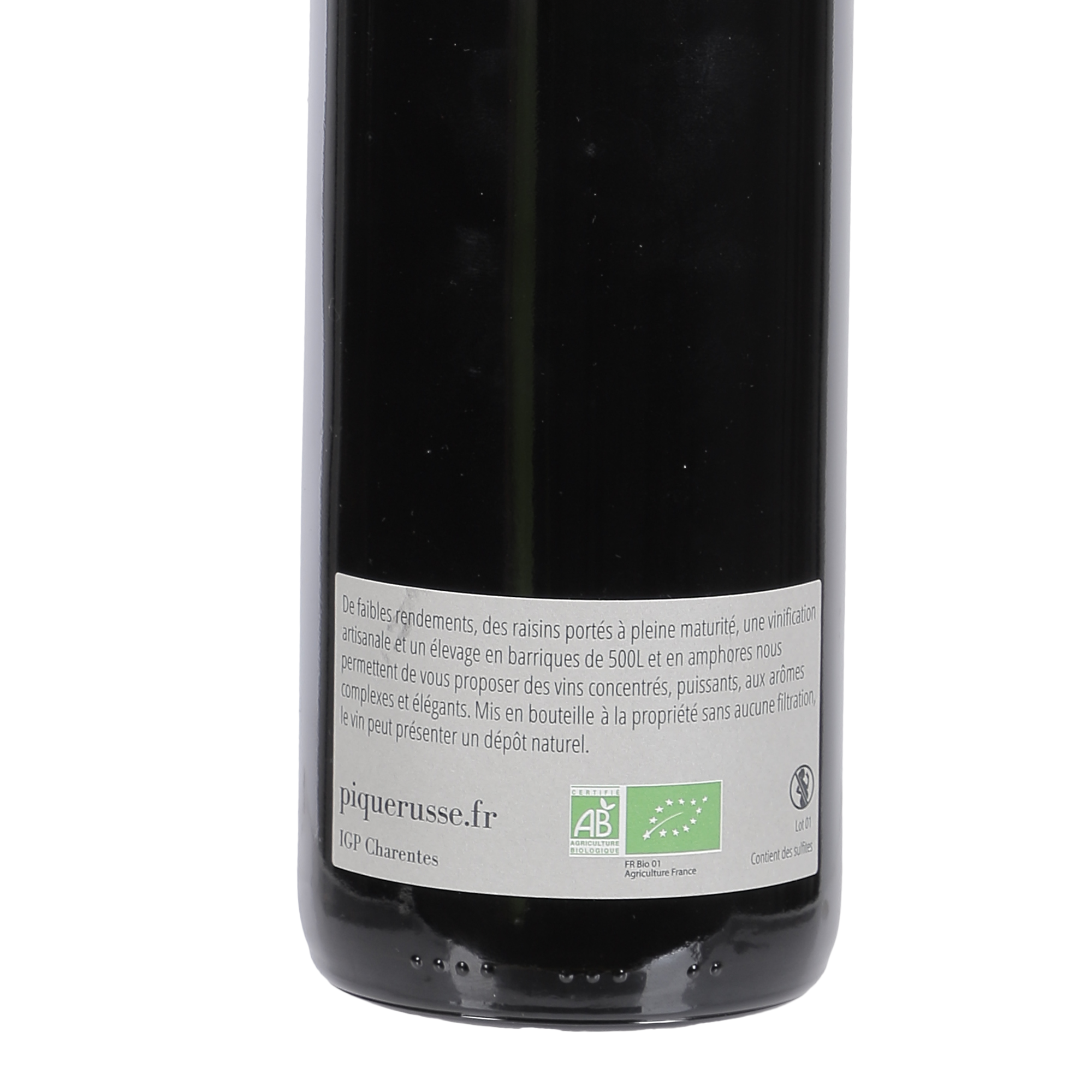 Pique Russie IGP Charente 2019