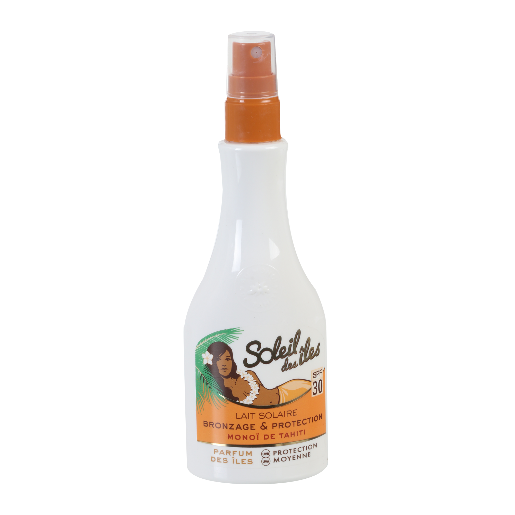 Lait solaire bronzage & protection au Monoï de Tahiti SPF30