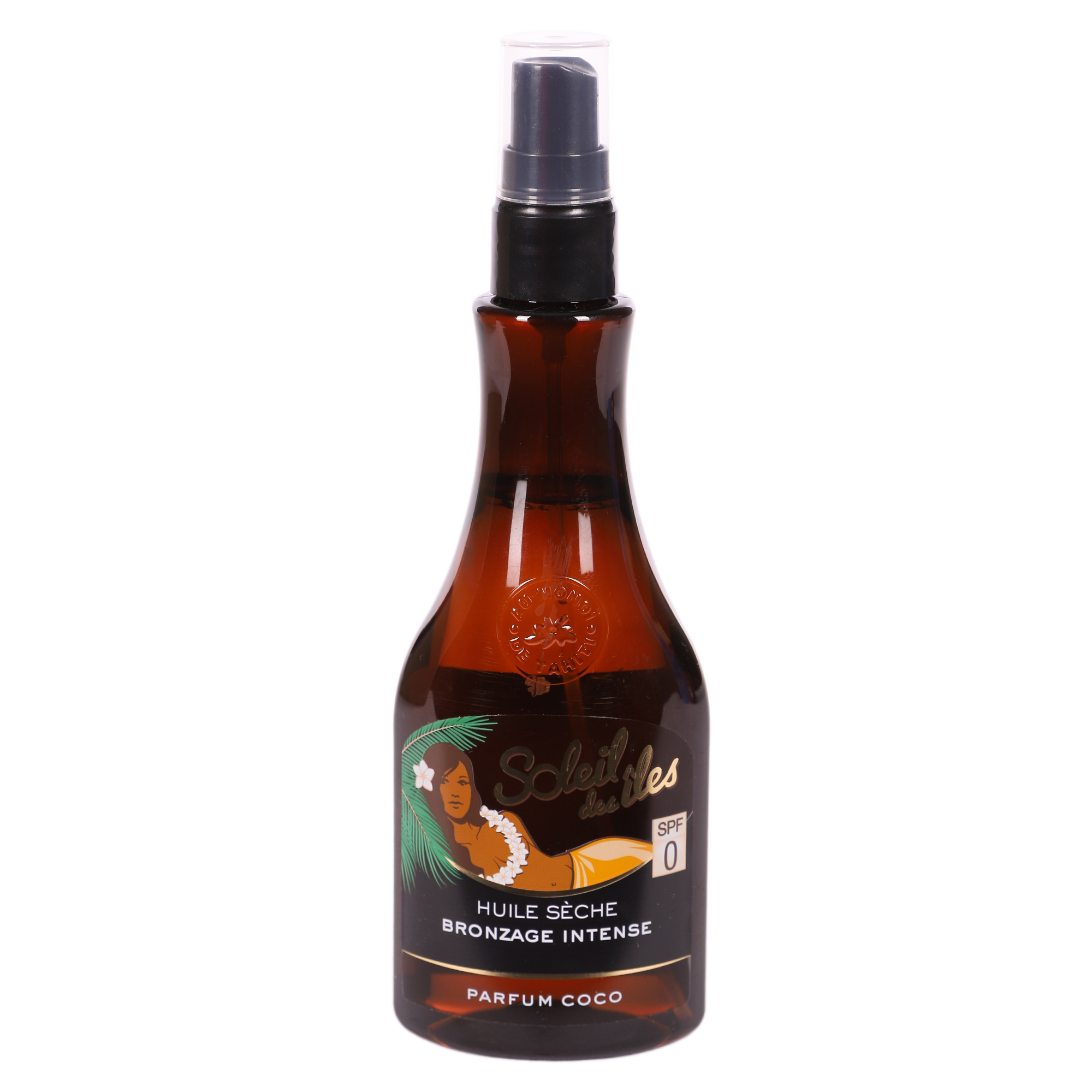 Huile sèche bronzage intense coco