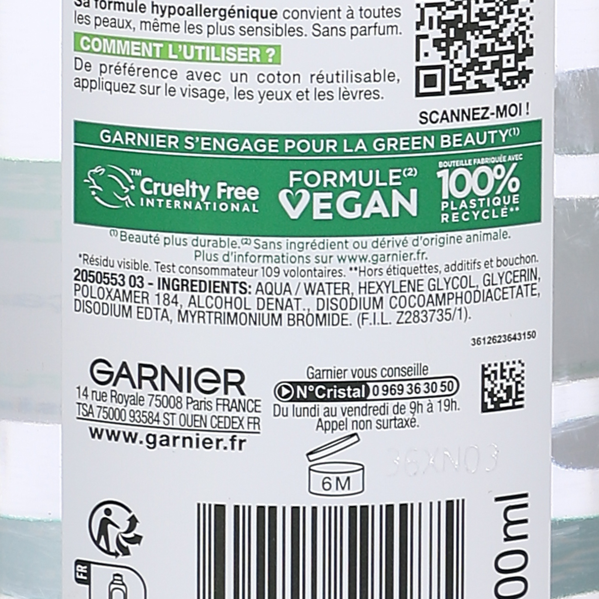Solution micellaire tout en 1