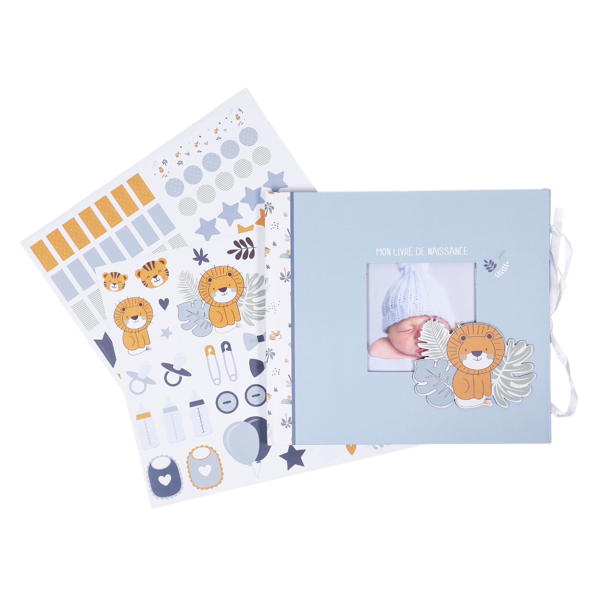 Livre de naissance  - Bleu