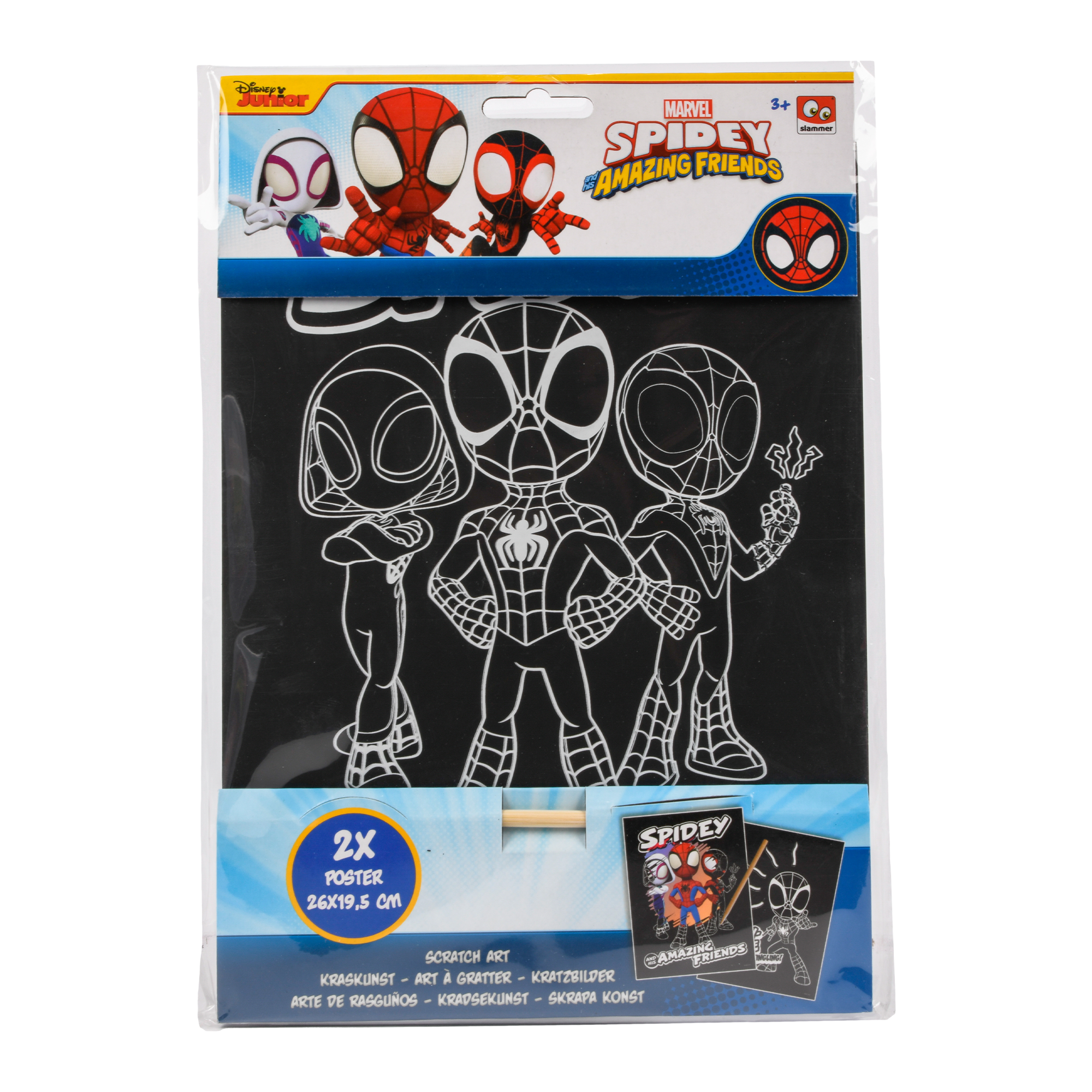 2 posters à gratter Spidey