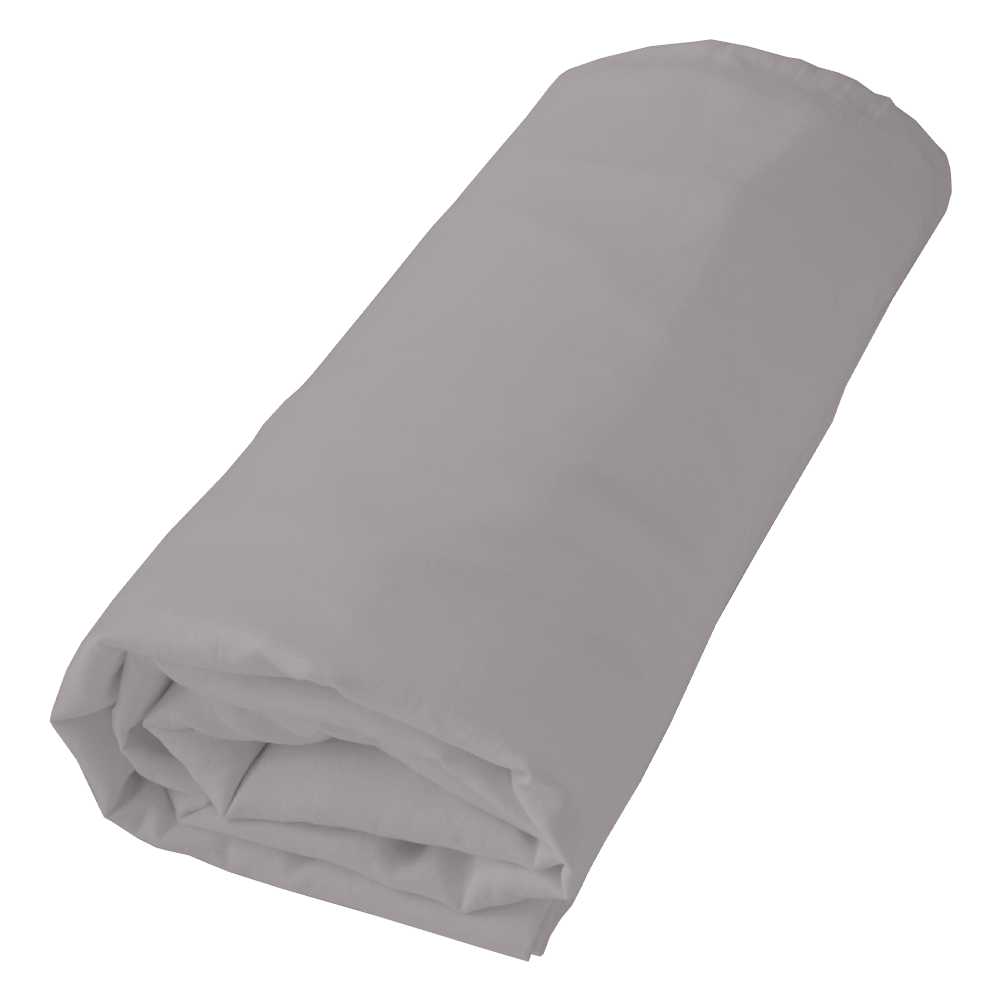 Drap housse jersey basic gris foncé 140x190 cm